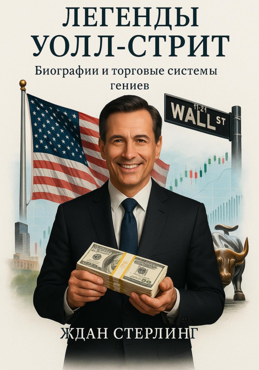Обложка книги «Легенды Уолл-стрит. Биографии и торговые системы гениев»