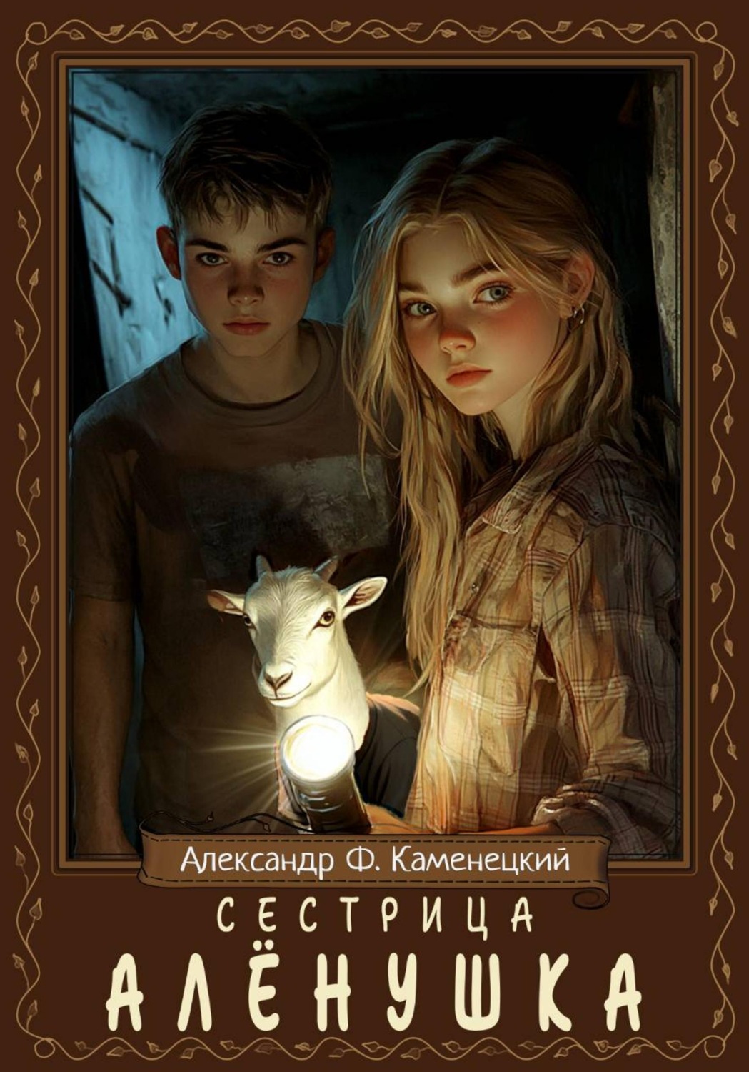 Обложка книги «Сестрица Алёнушка»