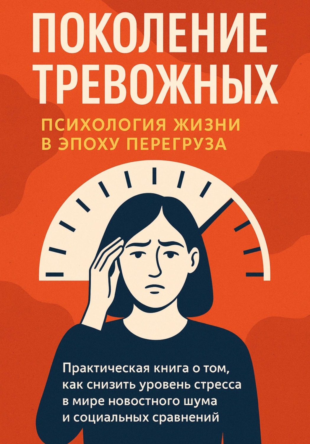 Обложка книги «Поколение тревожных. Психология жизни в эпоху перегруза»