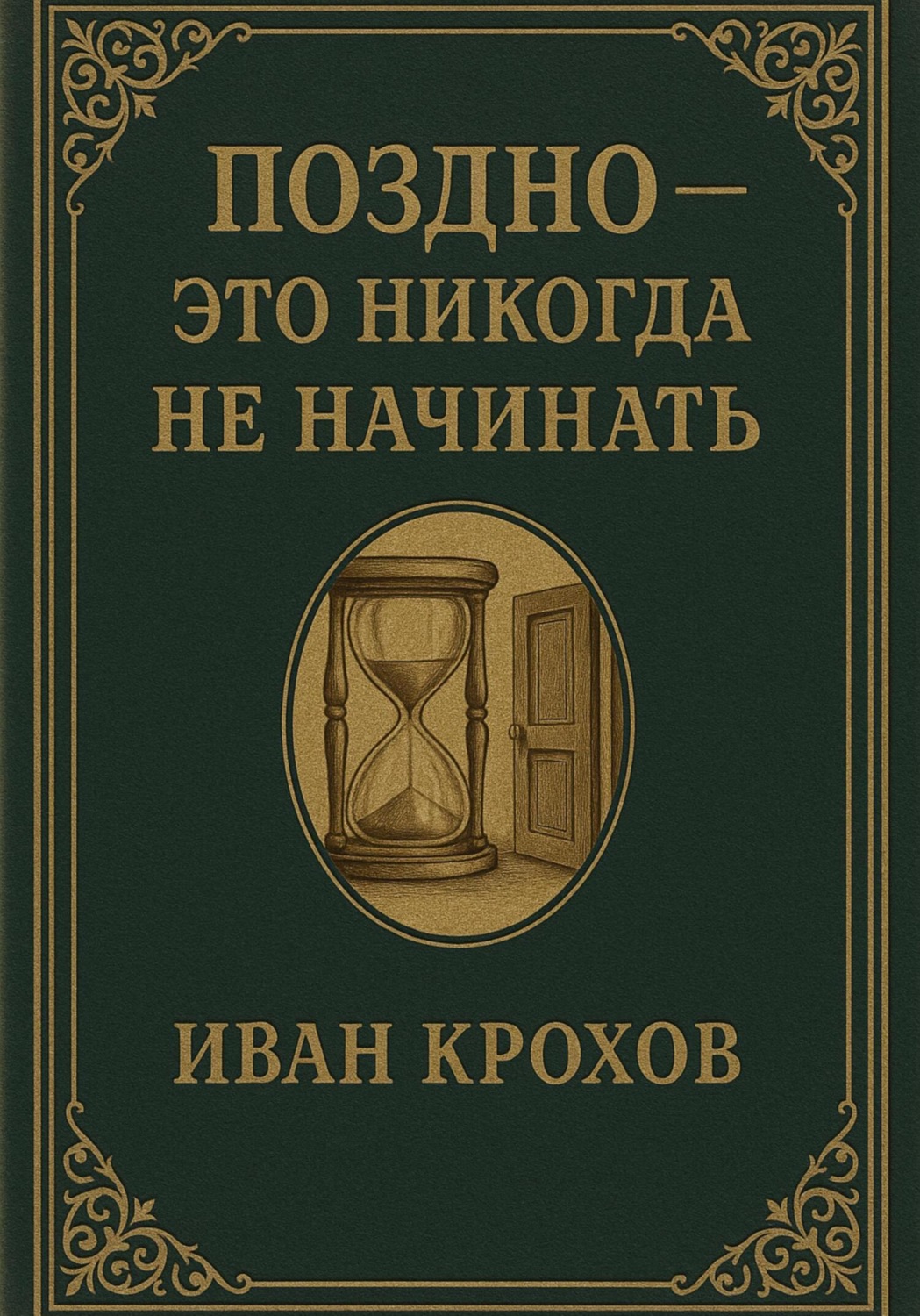 Обложка книги «Поздно – это никогда не начинать»