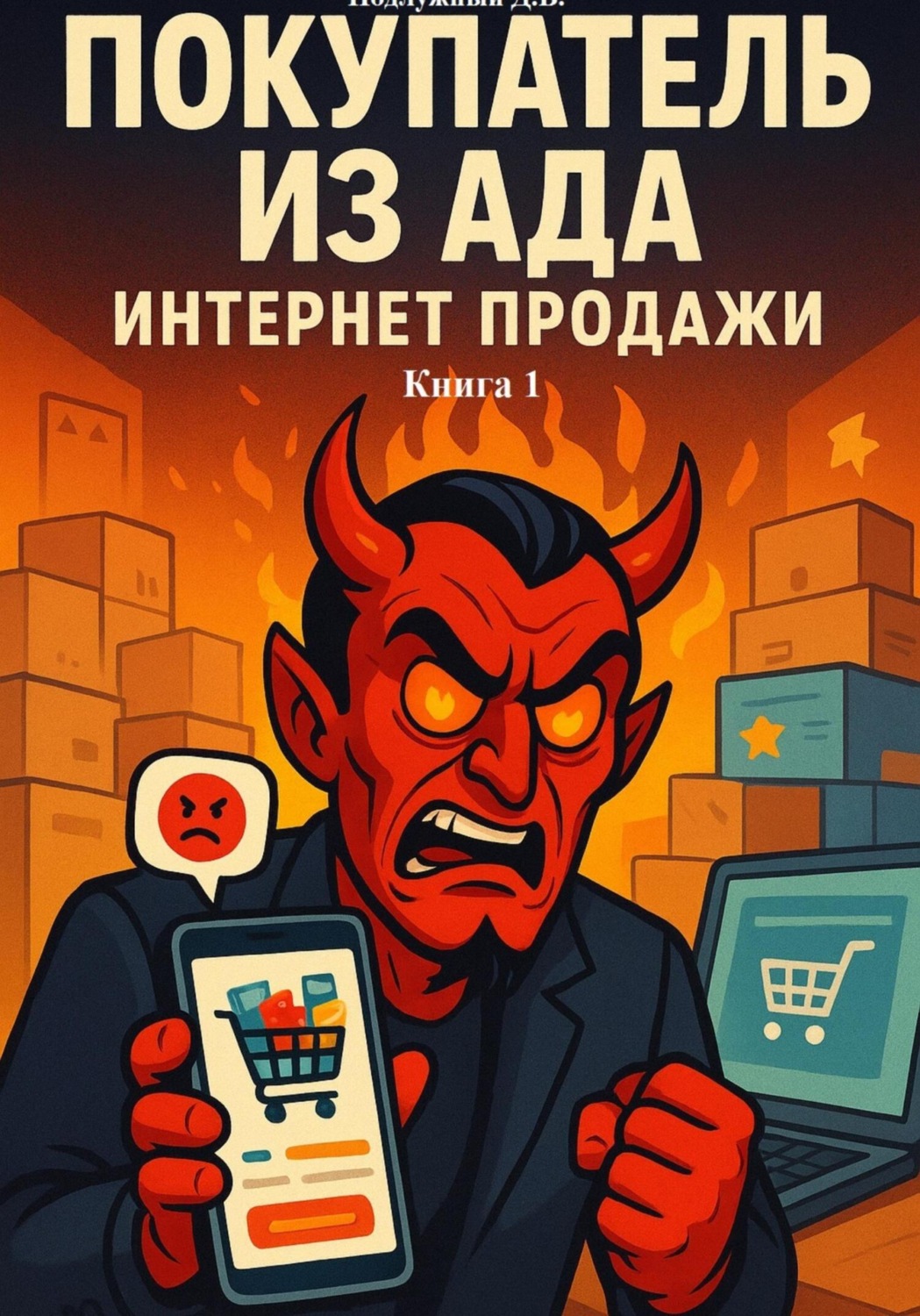 Обложка книги «Покупатель из ада. Интернет продажи. Книга 1»