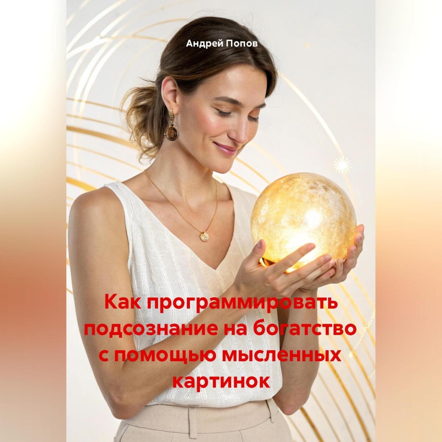 Обложка книги «Как программировать подсознание на богатство с помощью мысленных картинок»