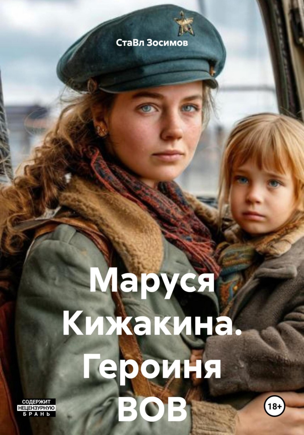 Обложка книги «Маруся Кижакина. Героиня ВОВ»