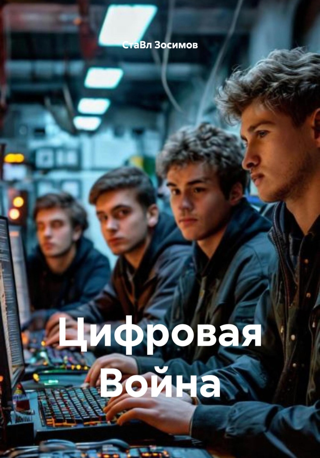 Обложка книги «Цифровая Война»