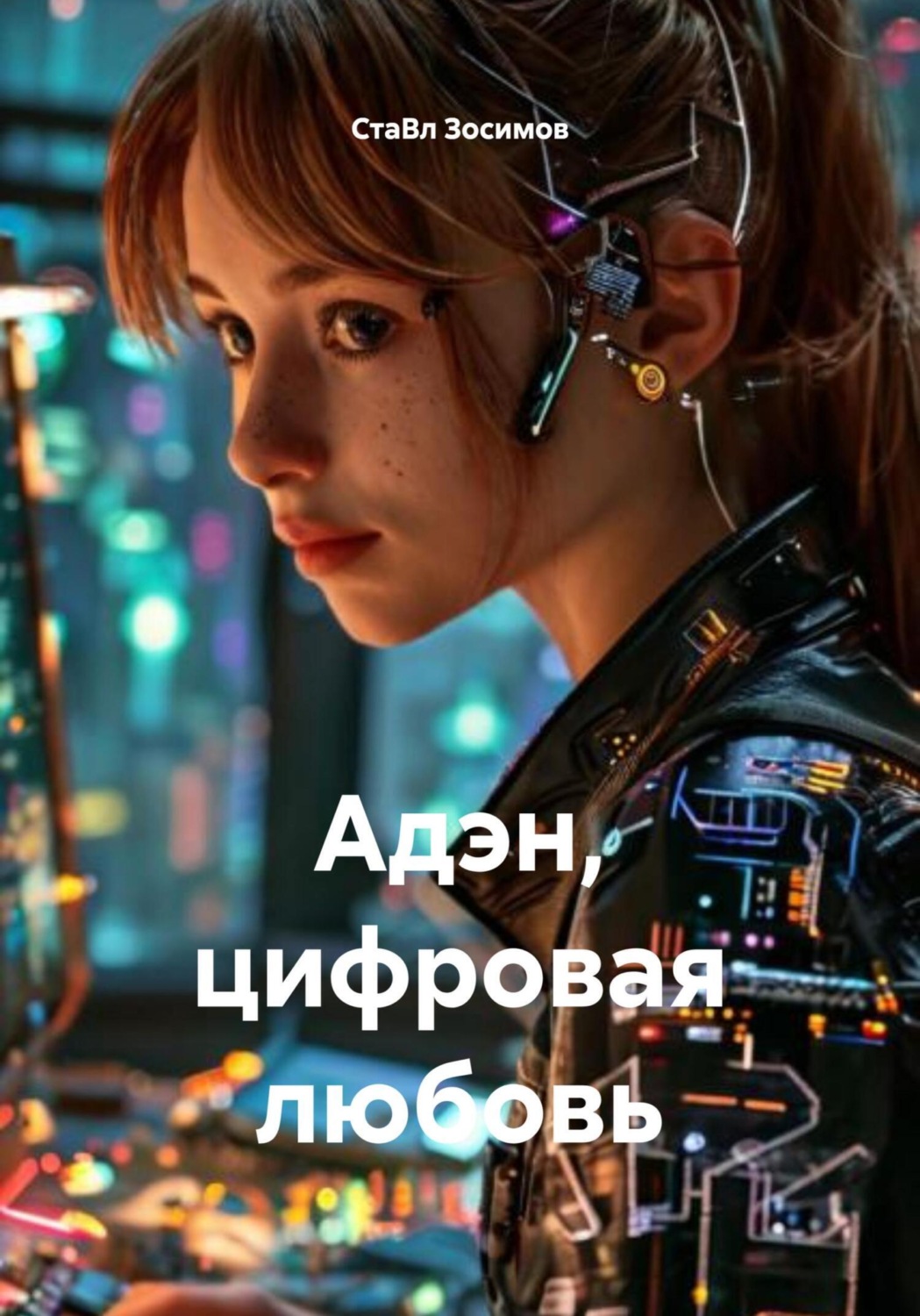 Обложка книги «Адэн, цифровая любовь»