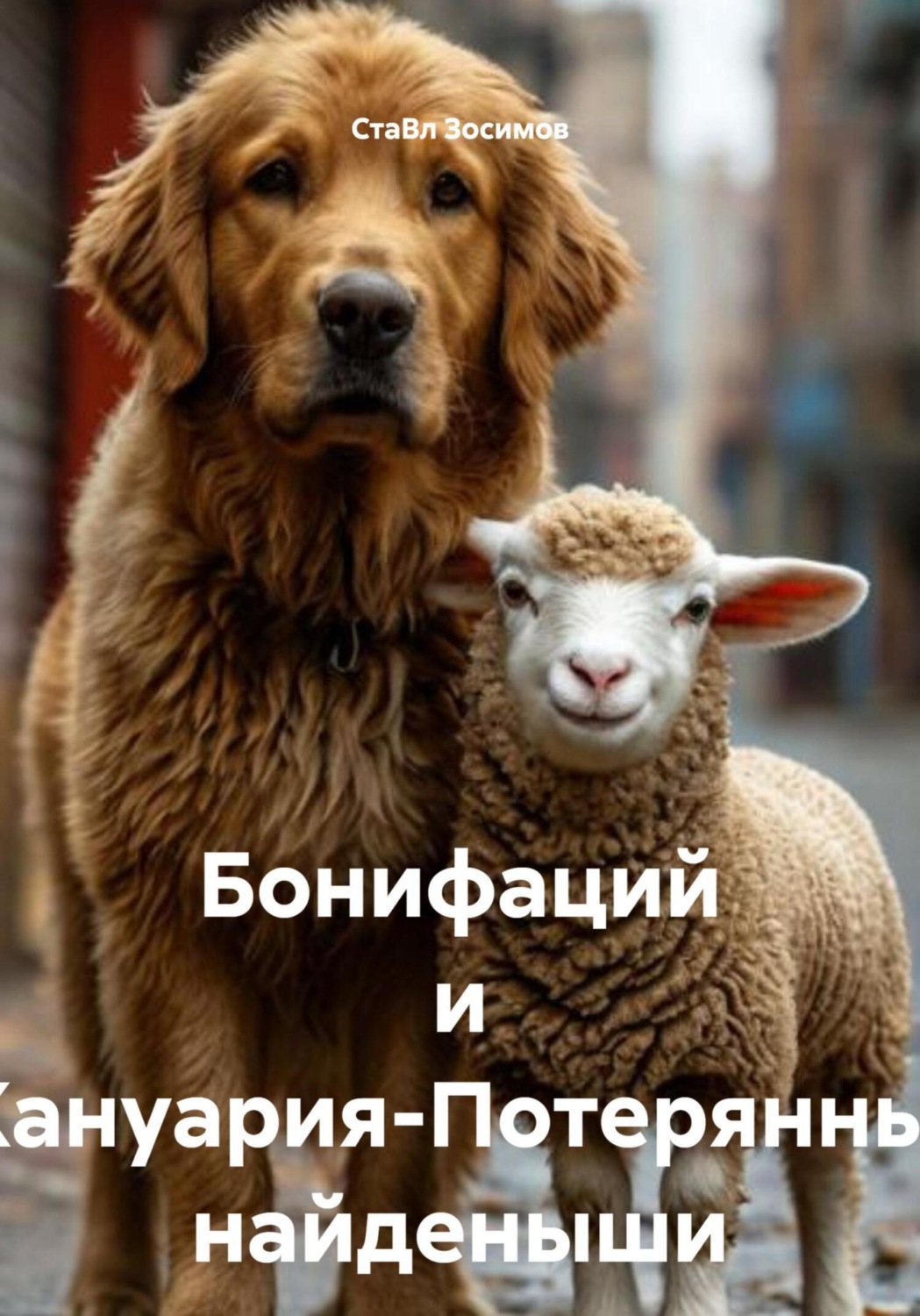 Обложка книги «Бонифаций и Жануария-Потерянные найденыши»