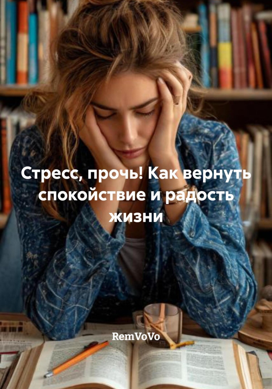 Обложка книги «Стресс, прочь! Как вернуть спокойствие и радость жизни»