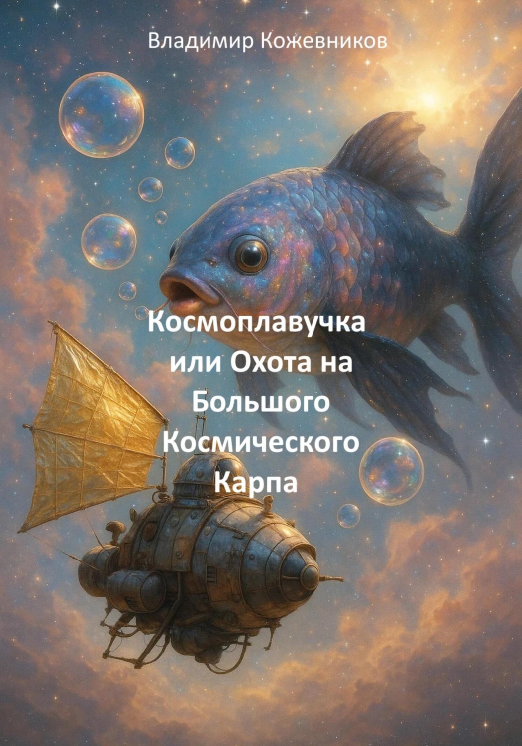 Обложка книги «Космоплавучка или Охота на Большого Космического Карпа»
