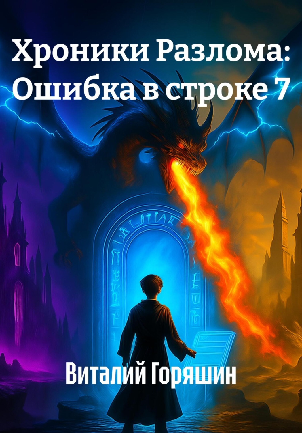 Обложка книги «Хроники Разлома: Ошибка в строке 7»