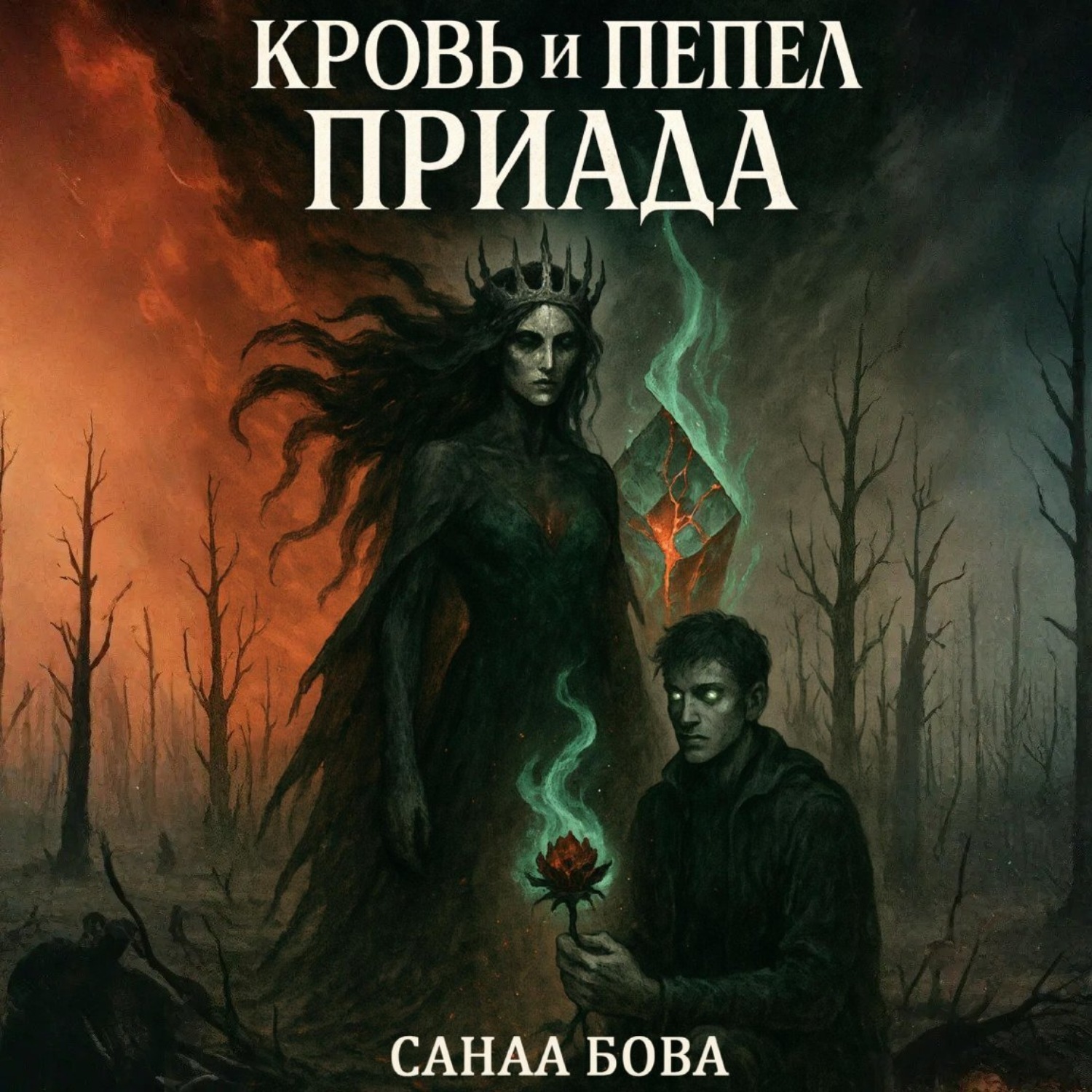 Обложка книги «Кровь и пепел Приада»