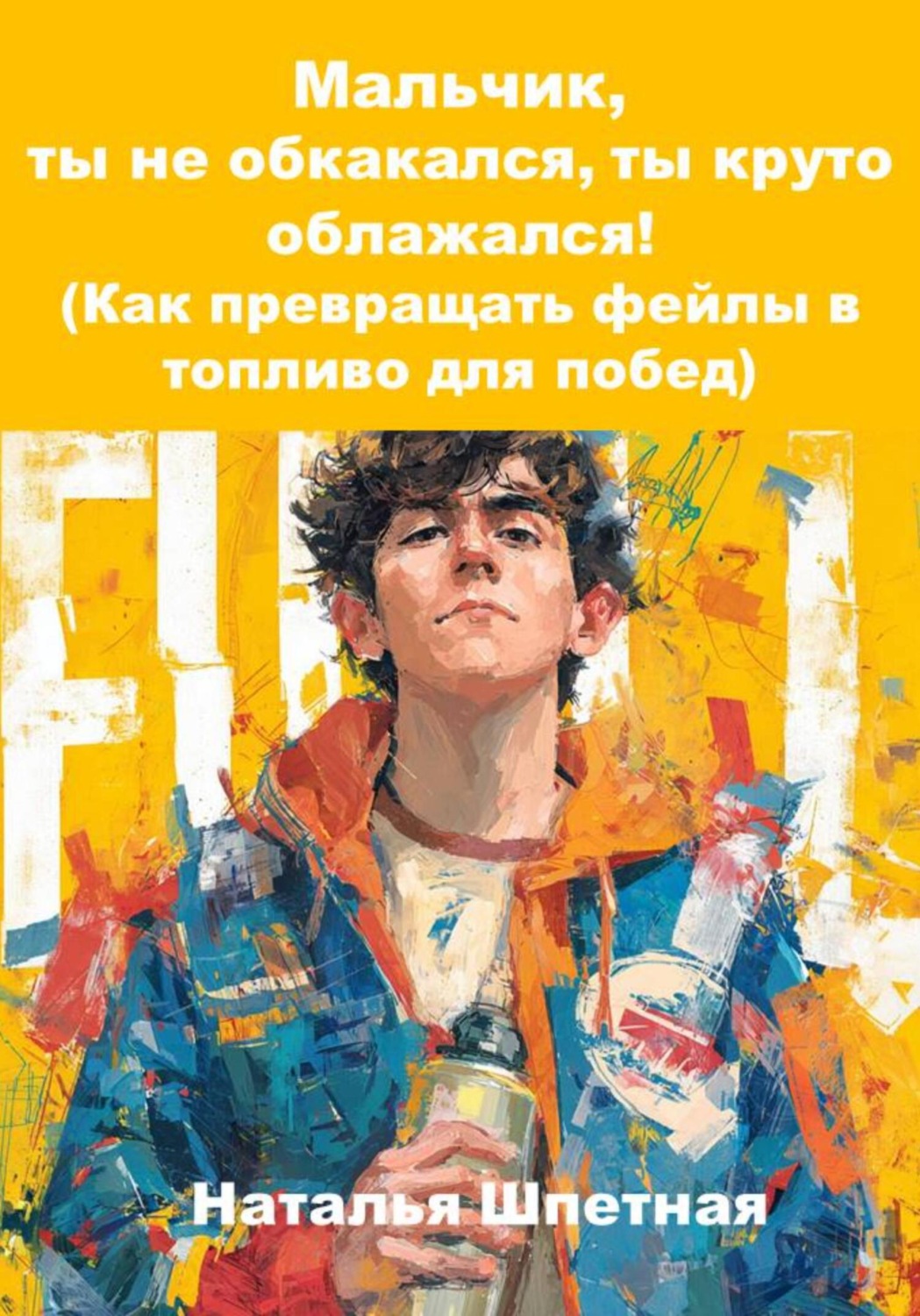 Обложка книги «Мальчик, ты не обкакался, ты круто облажался! (Как превращать фейлы в топливо для побед)»