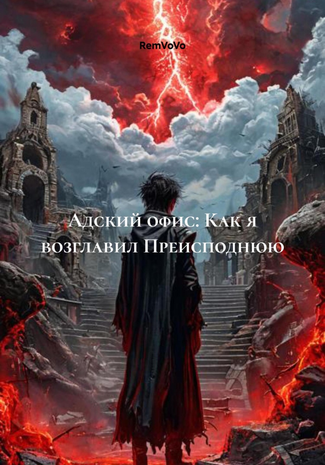 Обложка книги «Адский офис: Как я возглавил Преисподнюю»