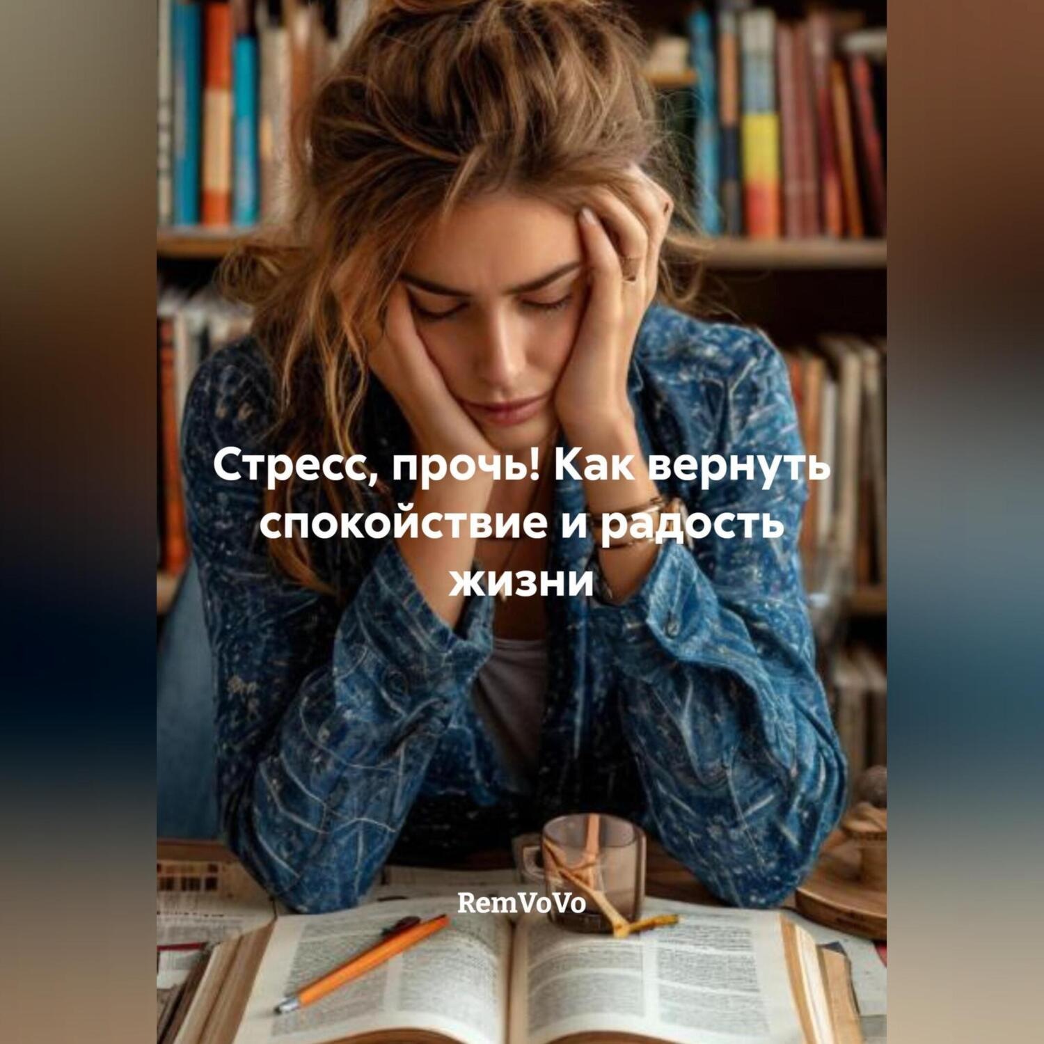 Обложка книги «Стресс, прочь! Как вернуть спокойствие и радость жизни»