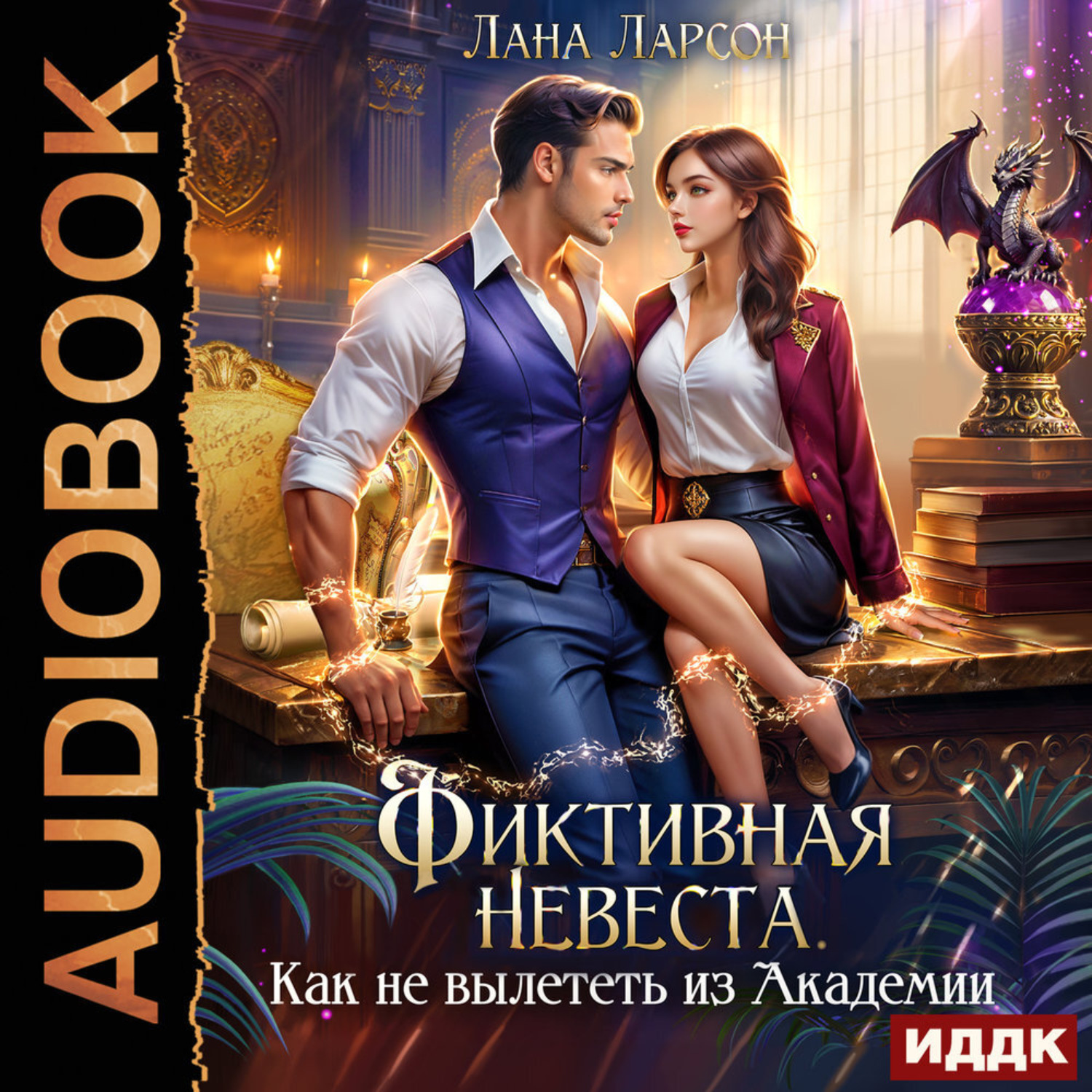 Обложка книги «Фиктивная невеста. Как не вылететь из академии»