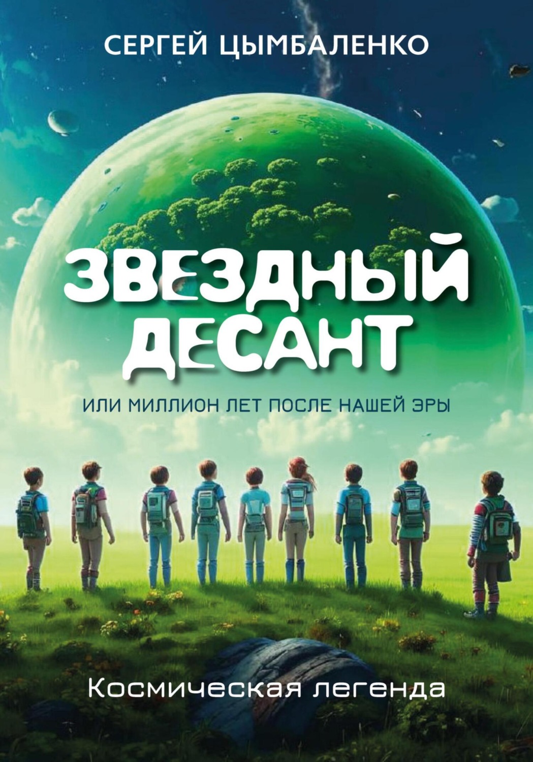 Обложка книги «ЗВЕЗДНЫЙ ДЕСАНТ, или Миллион лет после нашей эры. Космическая легенда»