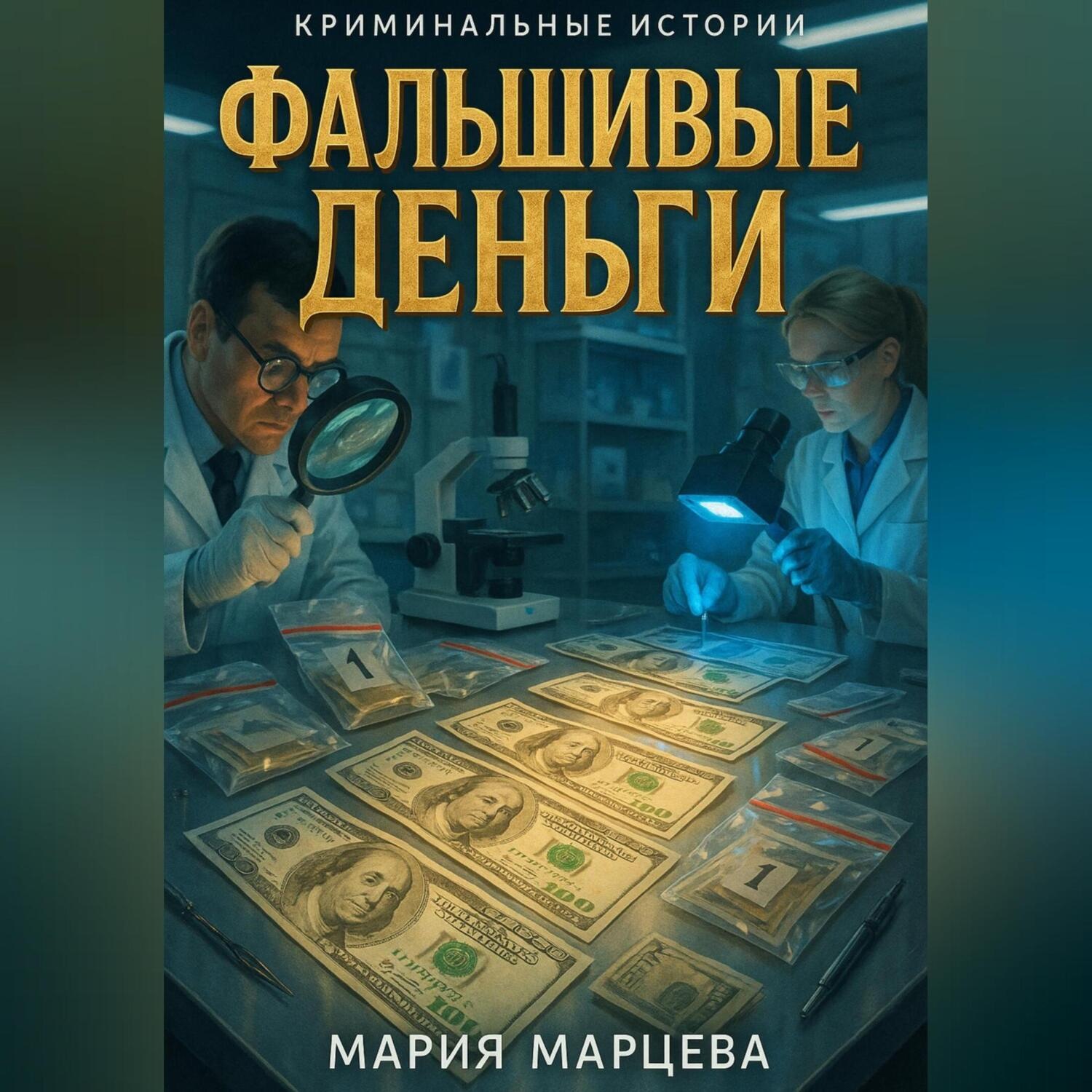 Обложка книги «Криминальные истории. Фальшивые деньги»