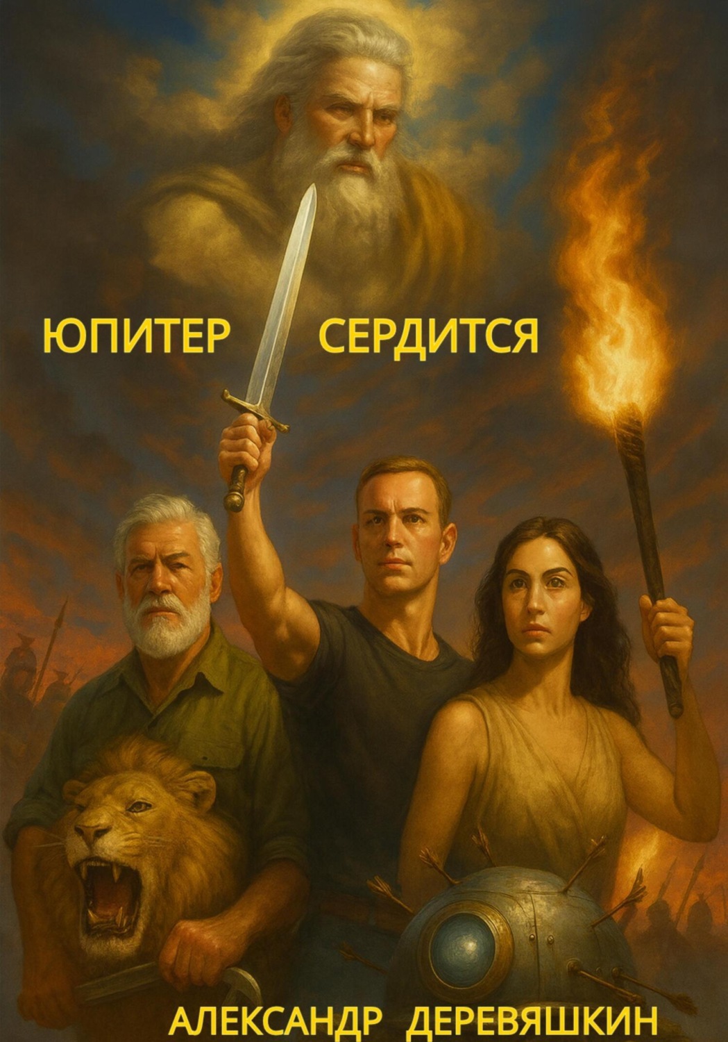 Обложка книги «Юпитер сердится»