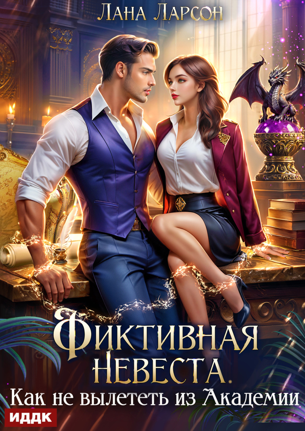Обложка книги «Фиктивная невеста. Как не вылететь из академии»