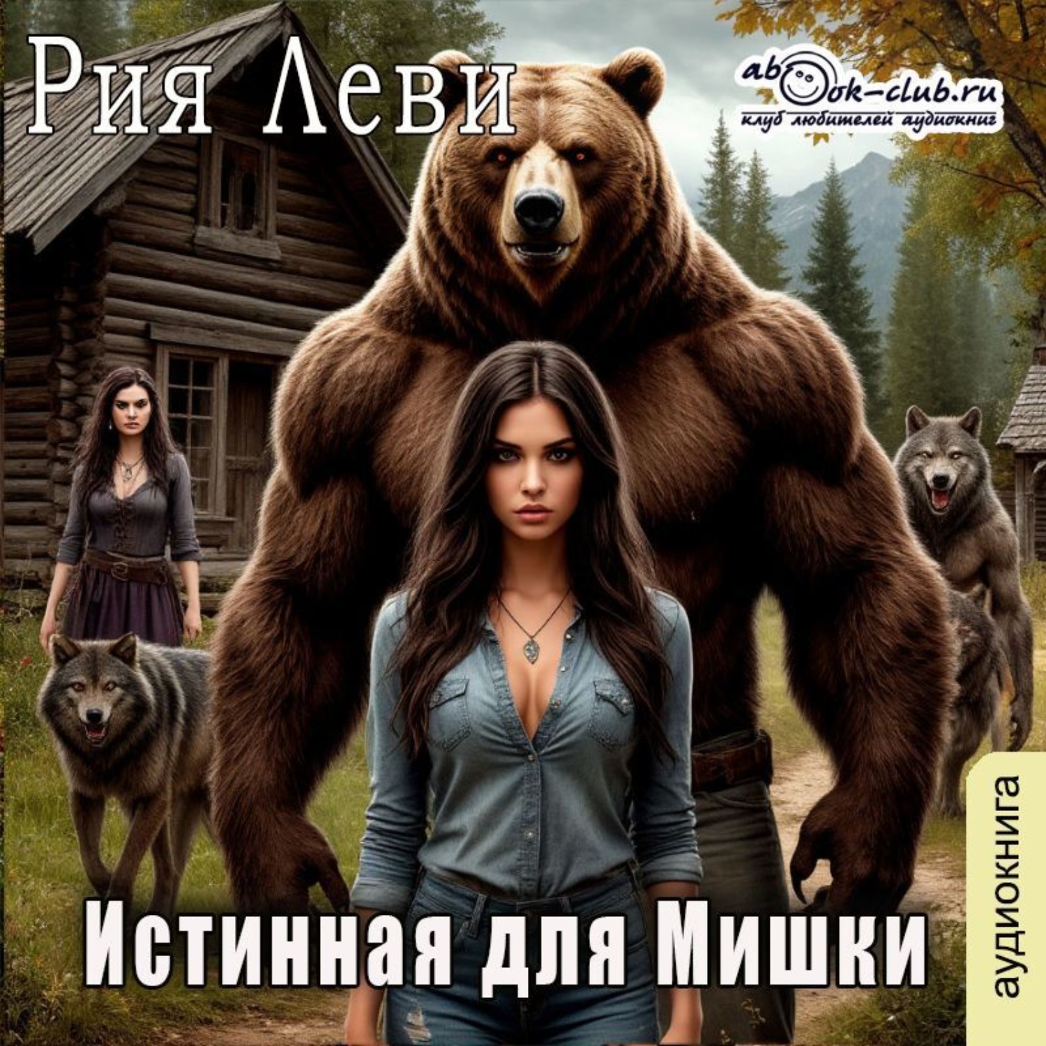 Обложка книги «Истинная для мишки»