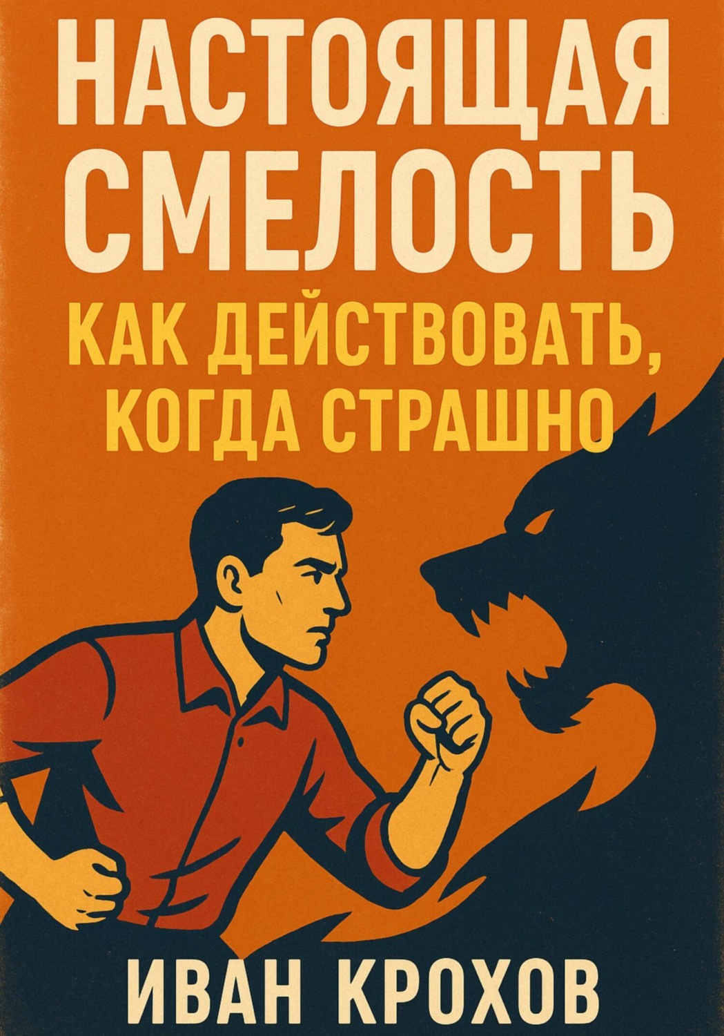 Обложка книги «Настоящая смелость: как действовать, когда страшно»