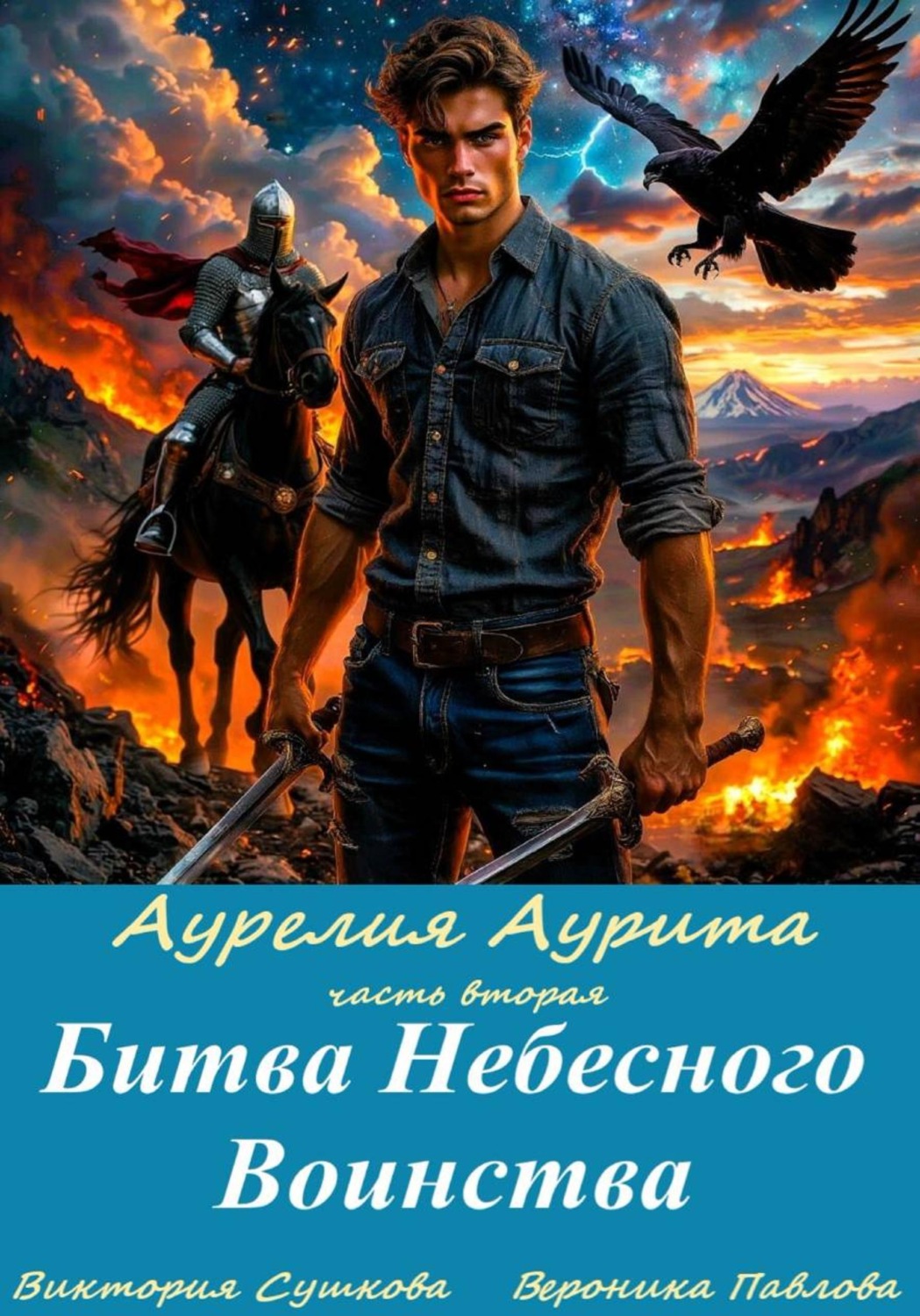 Обложка книги «Аурелия Аурита. Часть вторая. Битва Небесного Воинства»