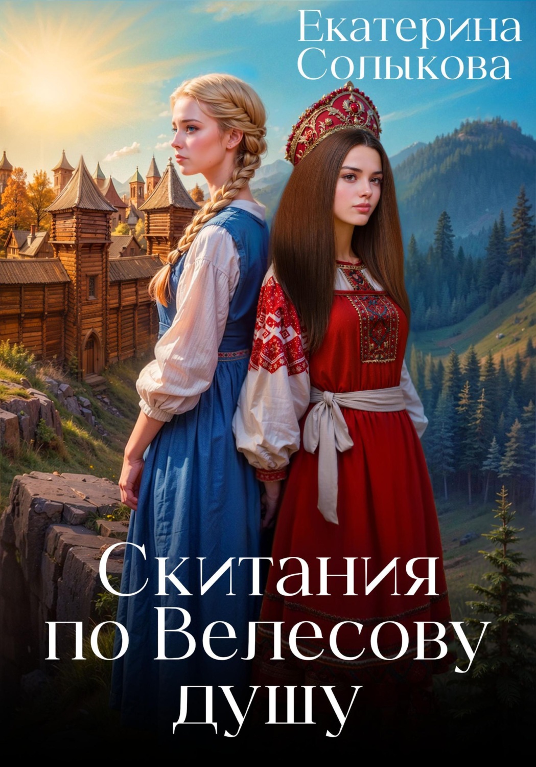 Обложка книги «Скитания по Велесову душу»