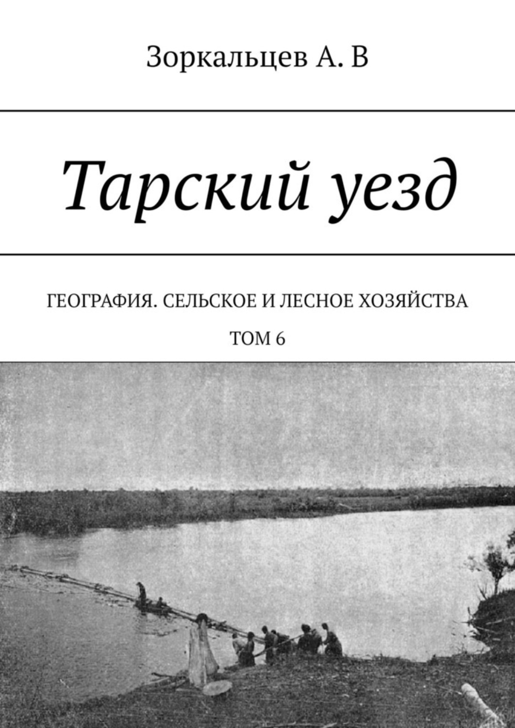 Обложка книги «Тарский уезд. География. Сельское и лесное хозяйства. Том 6»