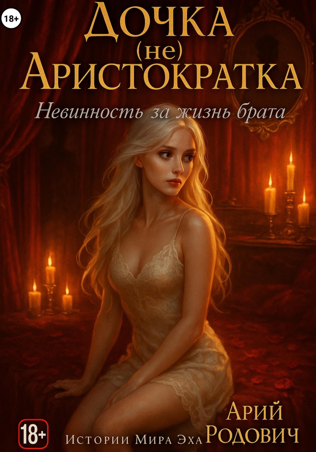 Обложка книги «Дочка (не) Аристократка. Невиность за жизнь брата»