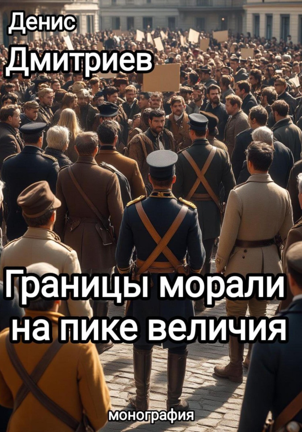 Обложка книги «Границы морали на пике величия»