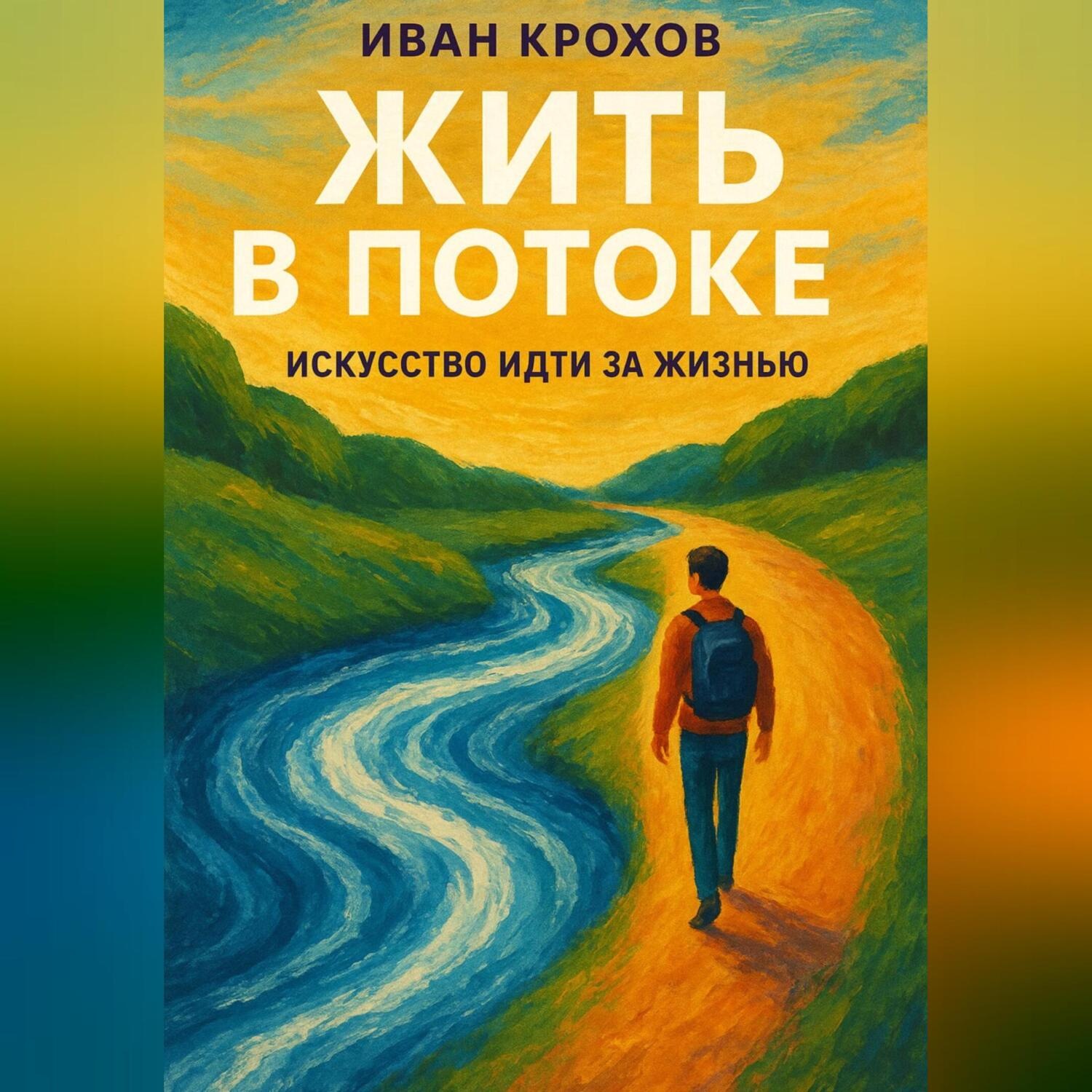 Обложка книги «Жить в потоке: искусство идти за жизнью»