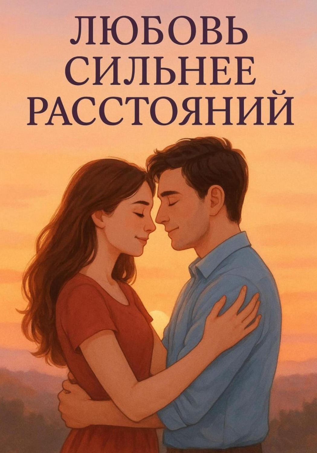 Обложка книги «Любовь сильнее расстояний»