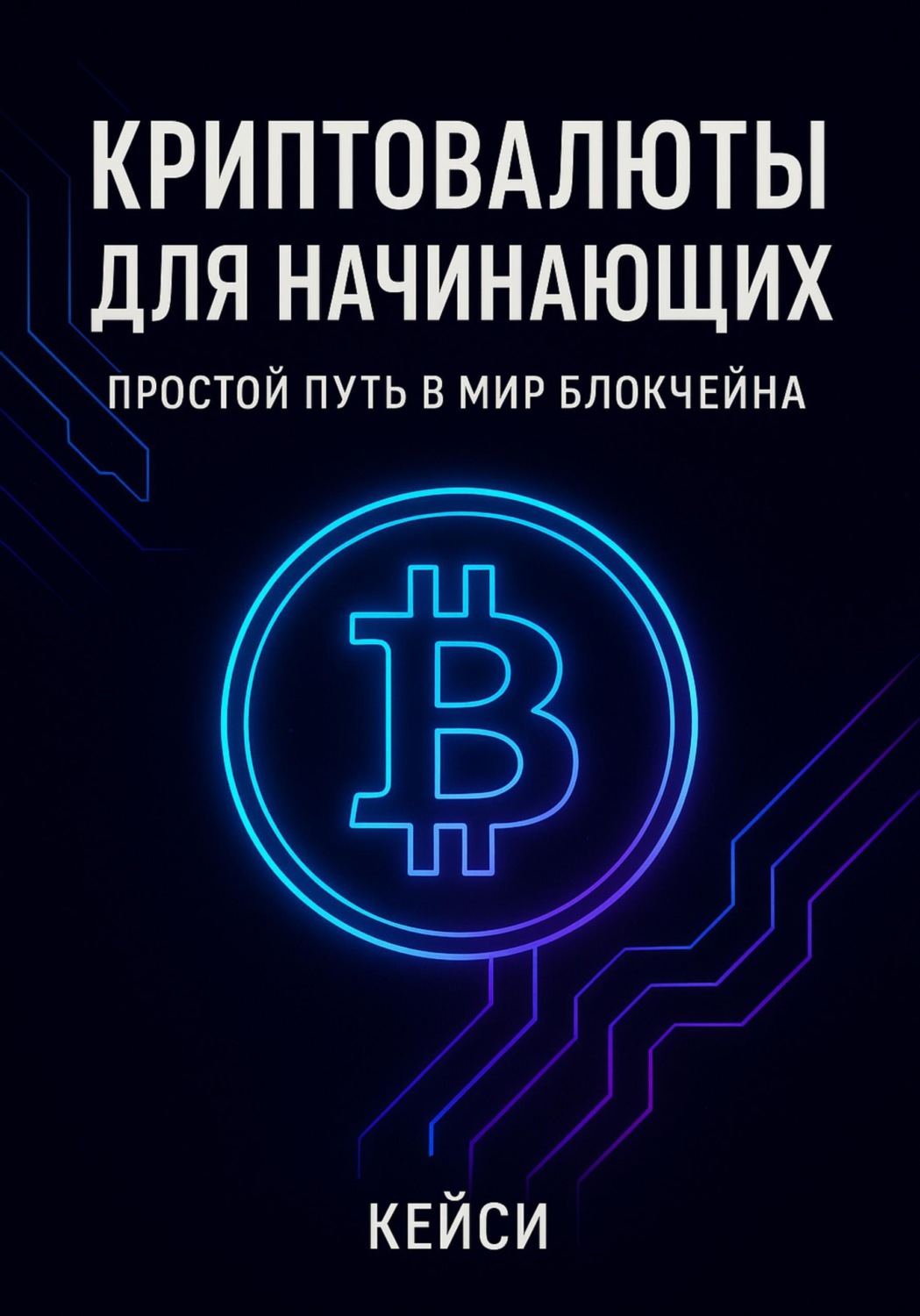 Обложка книги «Криптовалюты для начинающих: простой путь в мир блокчейна»