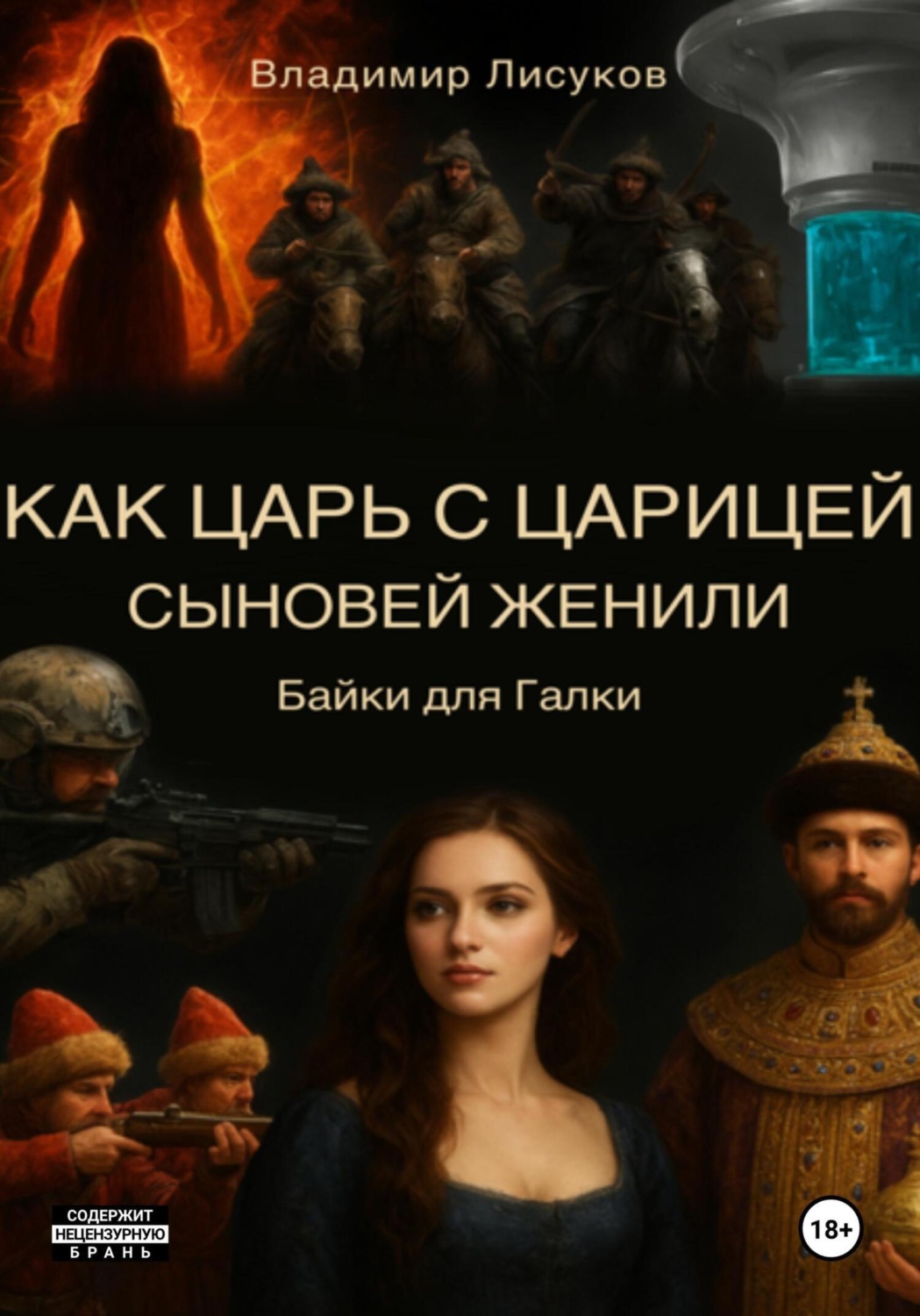 Обложка книги «Как царь с царицей сыновей женили»