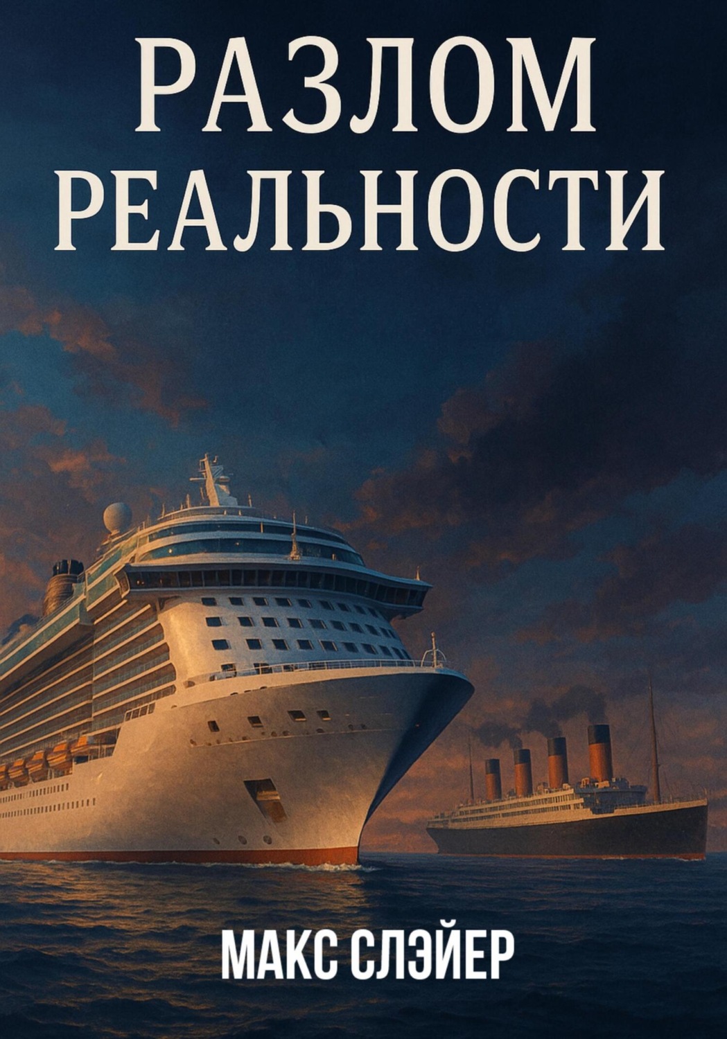 Обложка книги «Разлом рельности»
