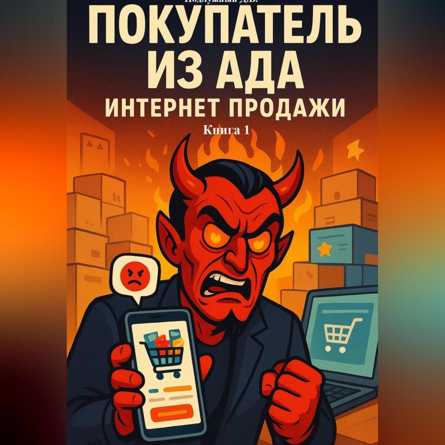 Обложка книги «Покупатель из ада. Интернет продажи. Книга 1»