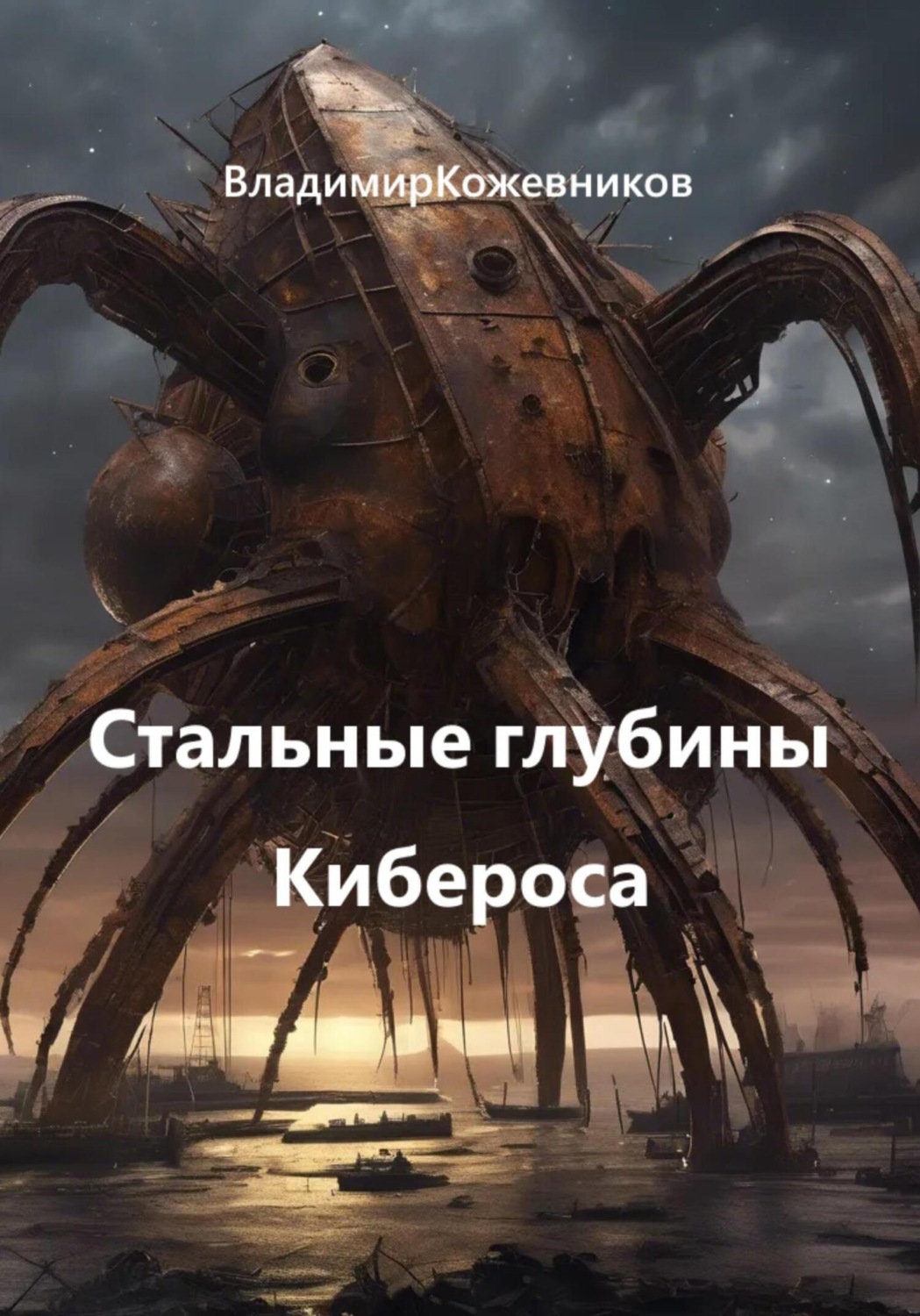 Обложка книги «Стальные глубины Кибероса»