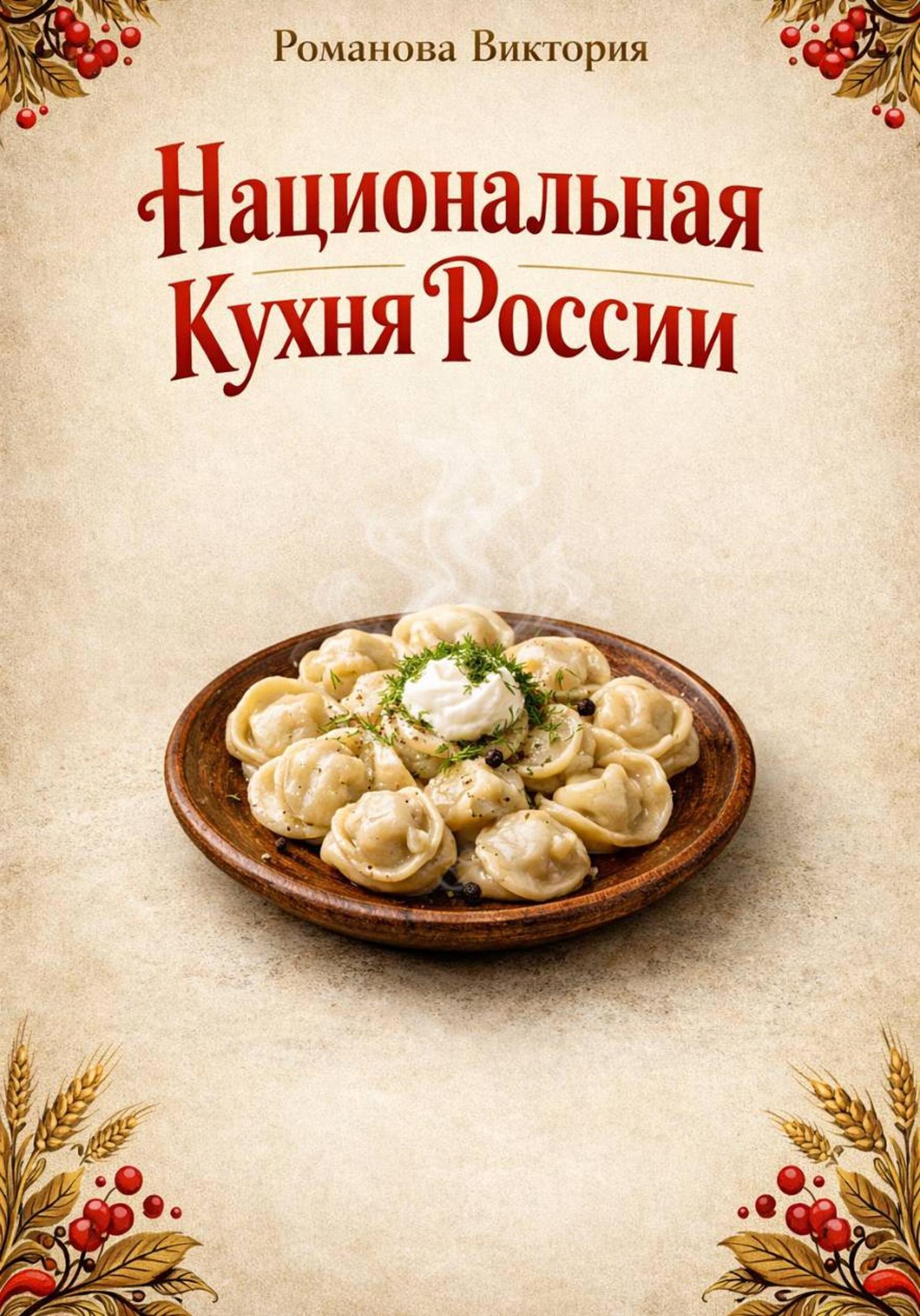 Обложка книги «Национальная кухня России»