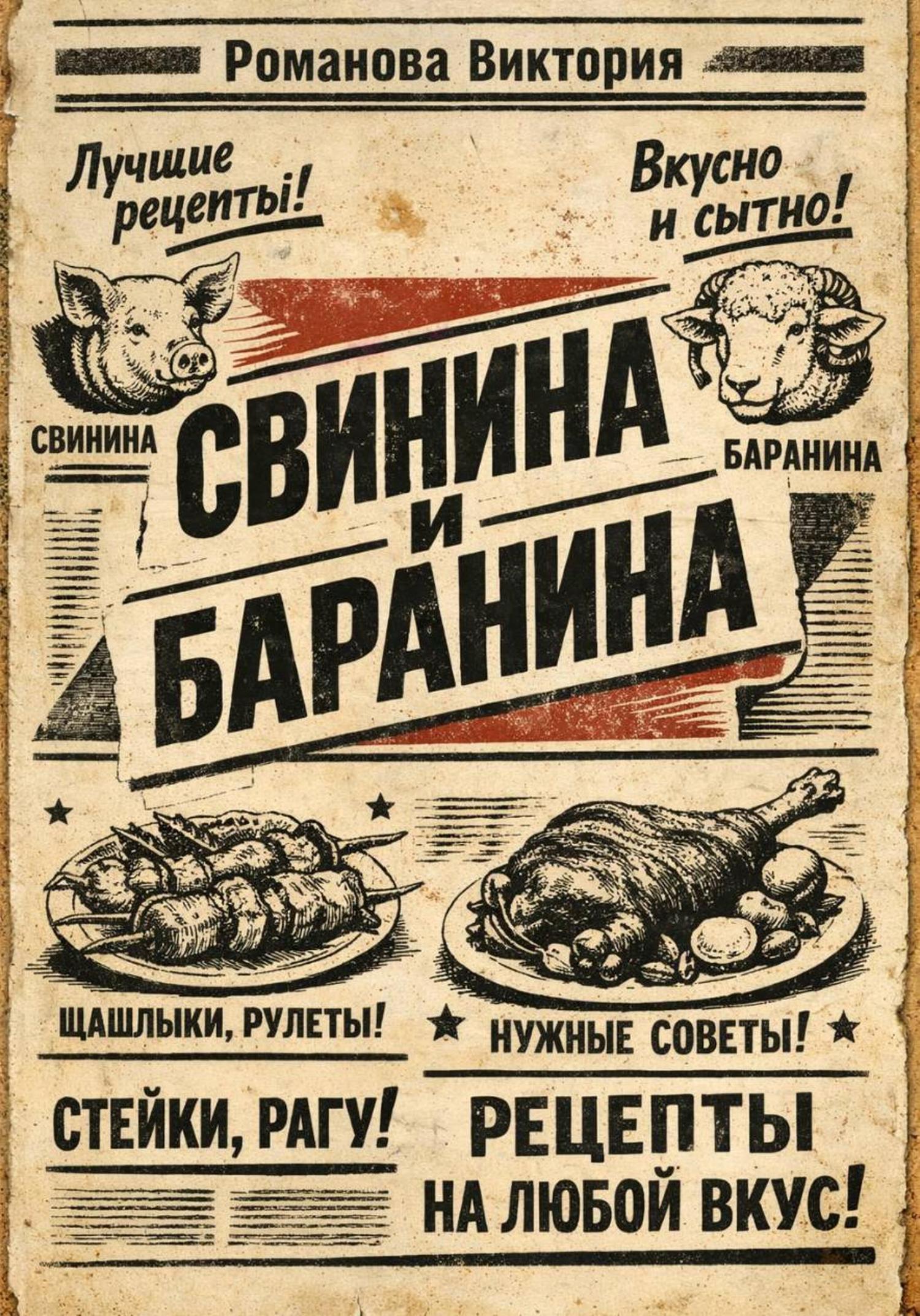 Обложка книги «Свинина и баранина»
