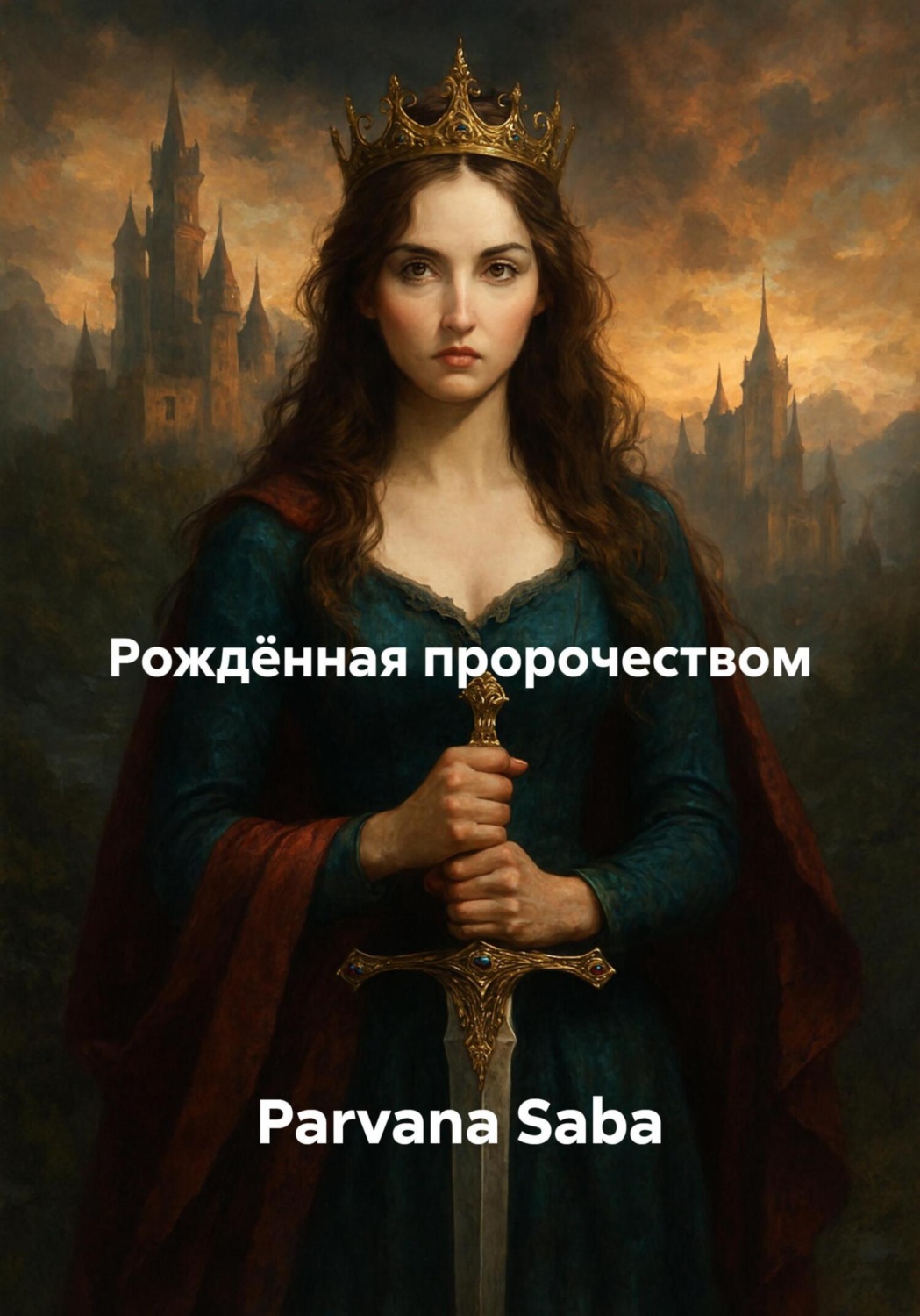 Обложка книги «Рождённая пророчеством»
