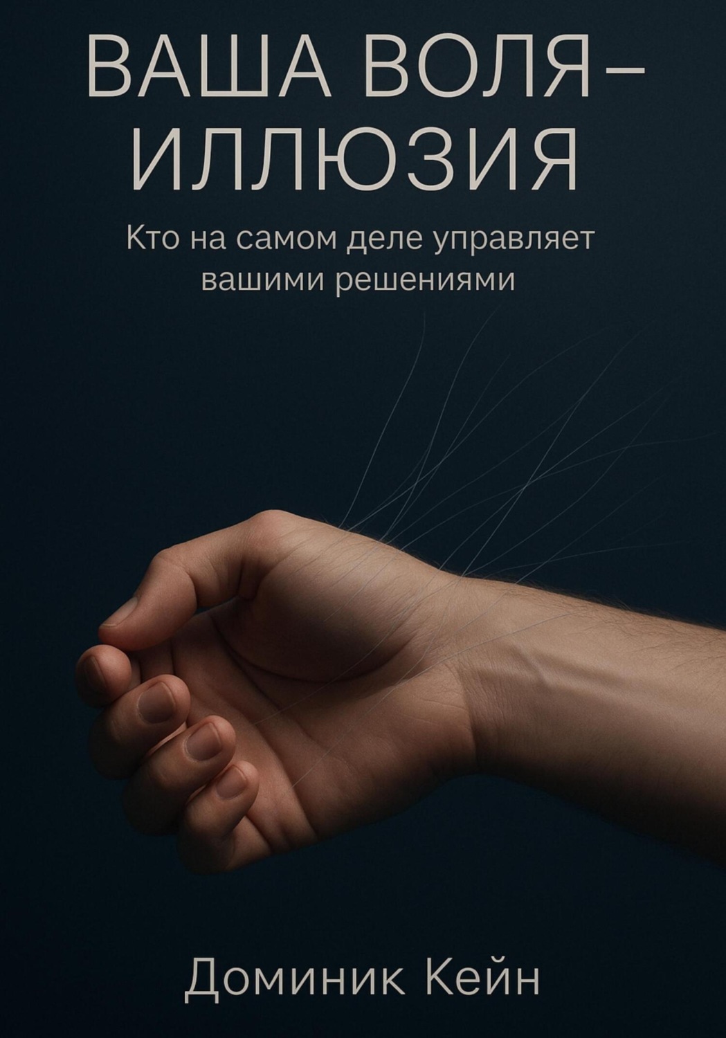 Обложка книги «Ваша воля – иллюзия. Кто на самом деле управляет вашими решениями»