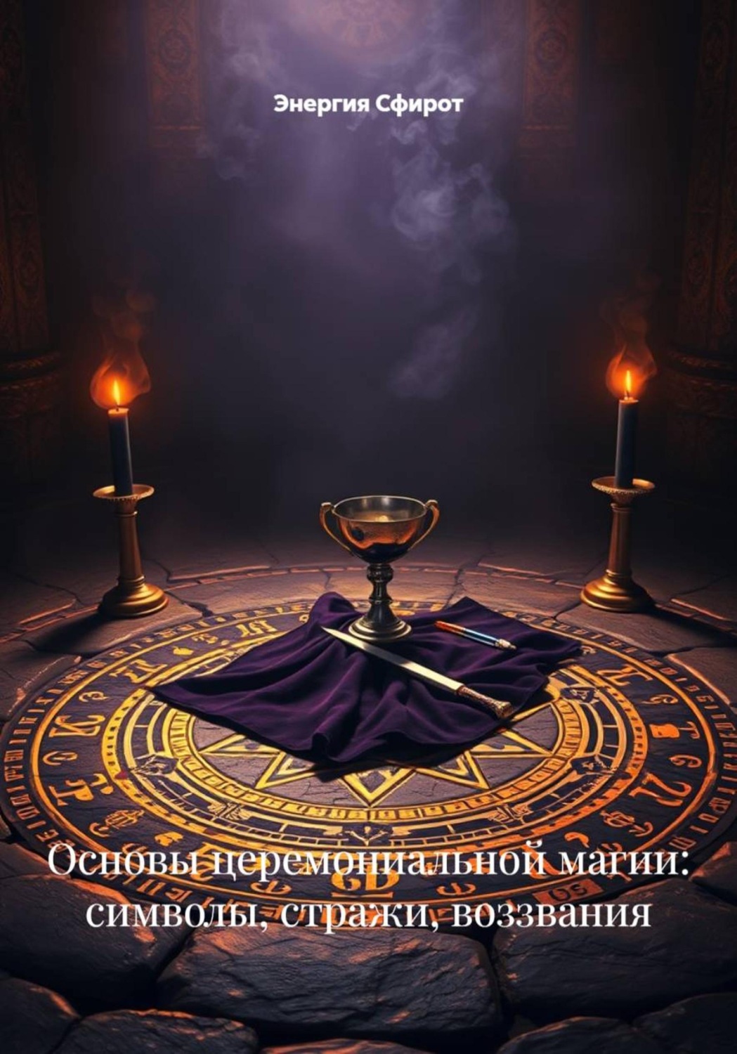 Обложка книги «Основы церемониальной магии: символы, стражи, воззвания»