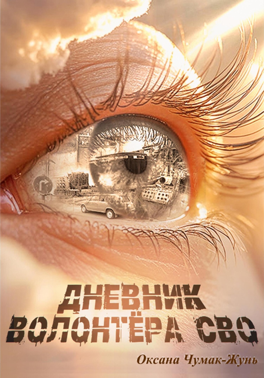 Обложка книги «Дневник волонтёра СВО»