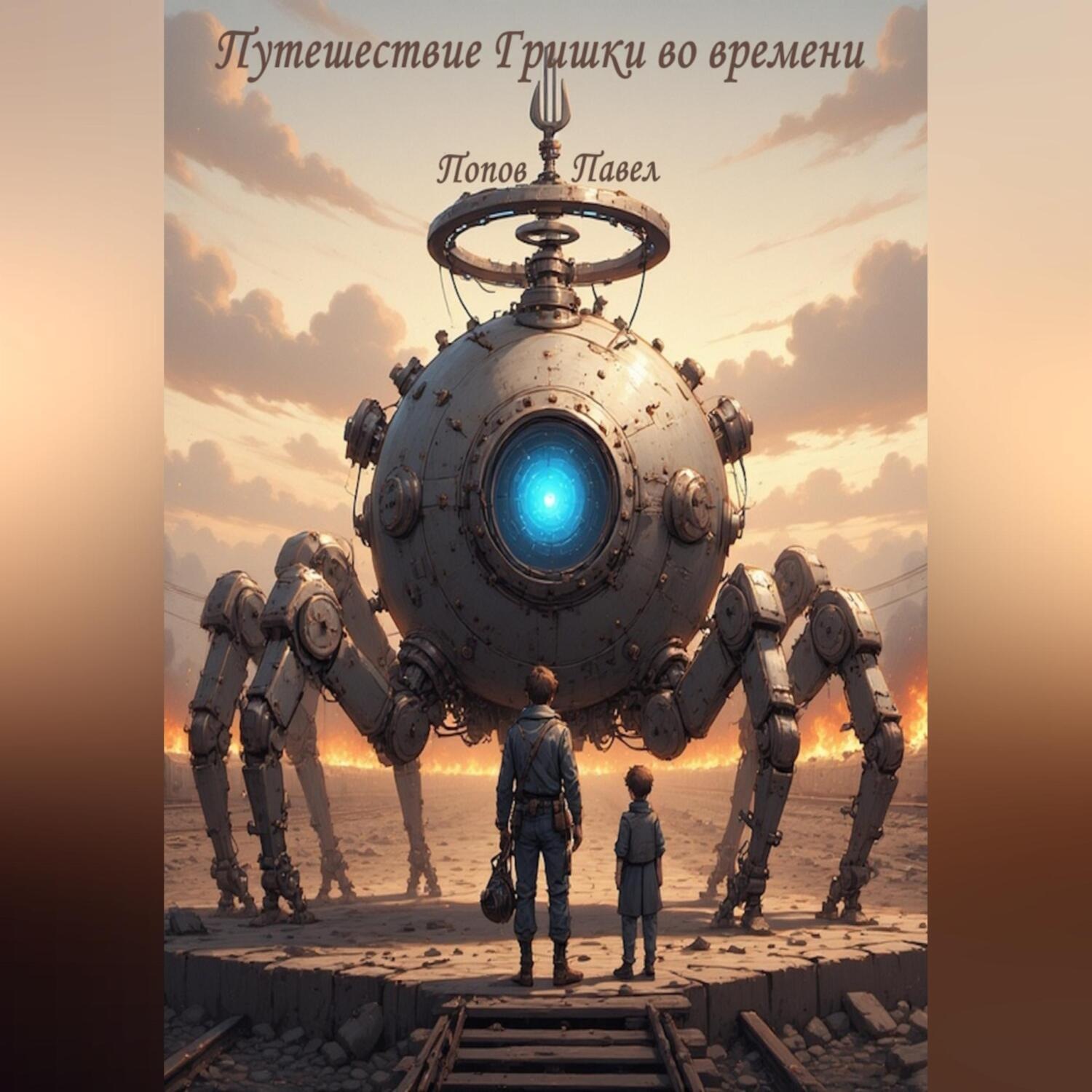 Обложка книги «Путешествие Гришки во времени»
