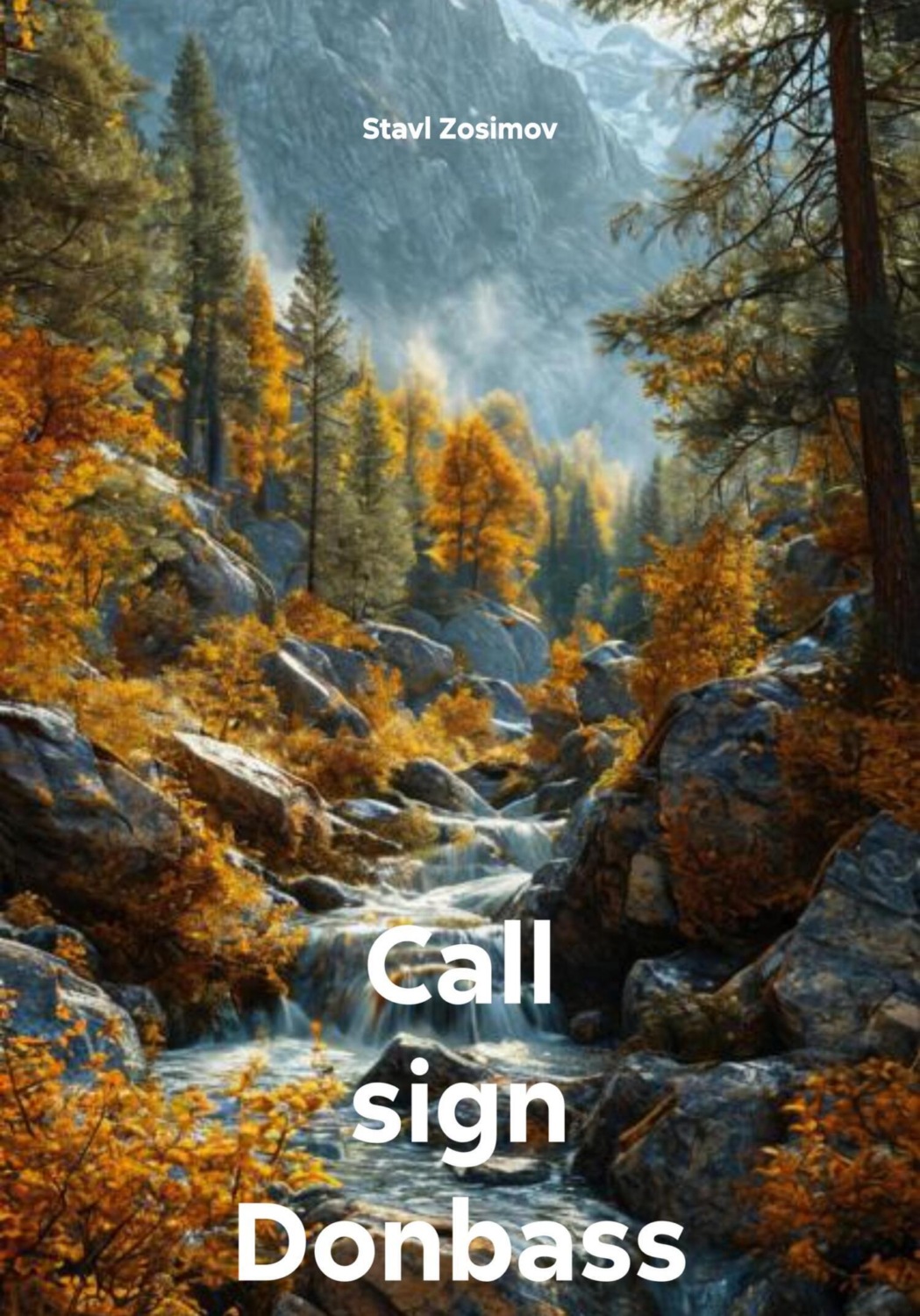 Обложка книги «Call sign Donbass»