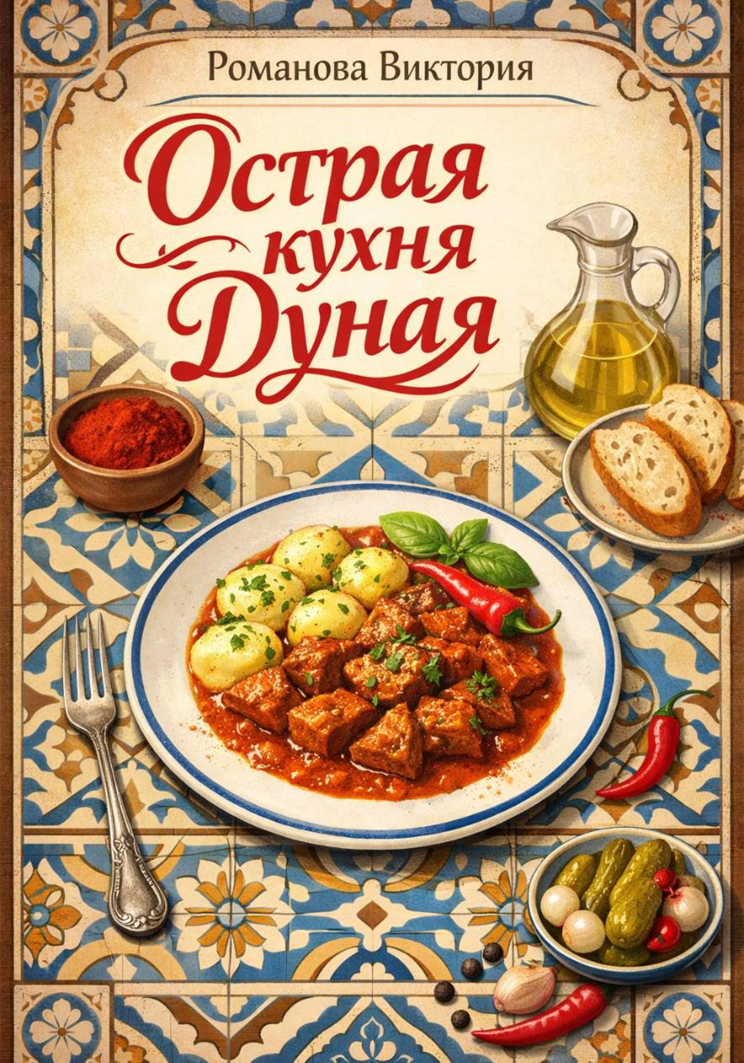 Обложка книги «Острая кухня Дуная»