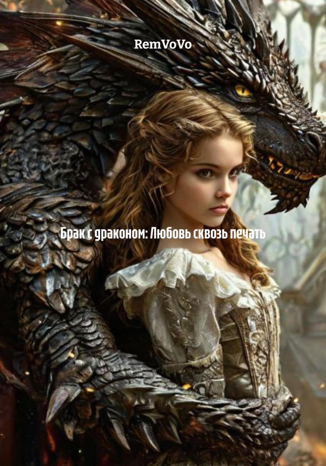 Обложка книги «Брак с драконом: Любовь сквозь печать»