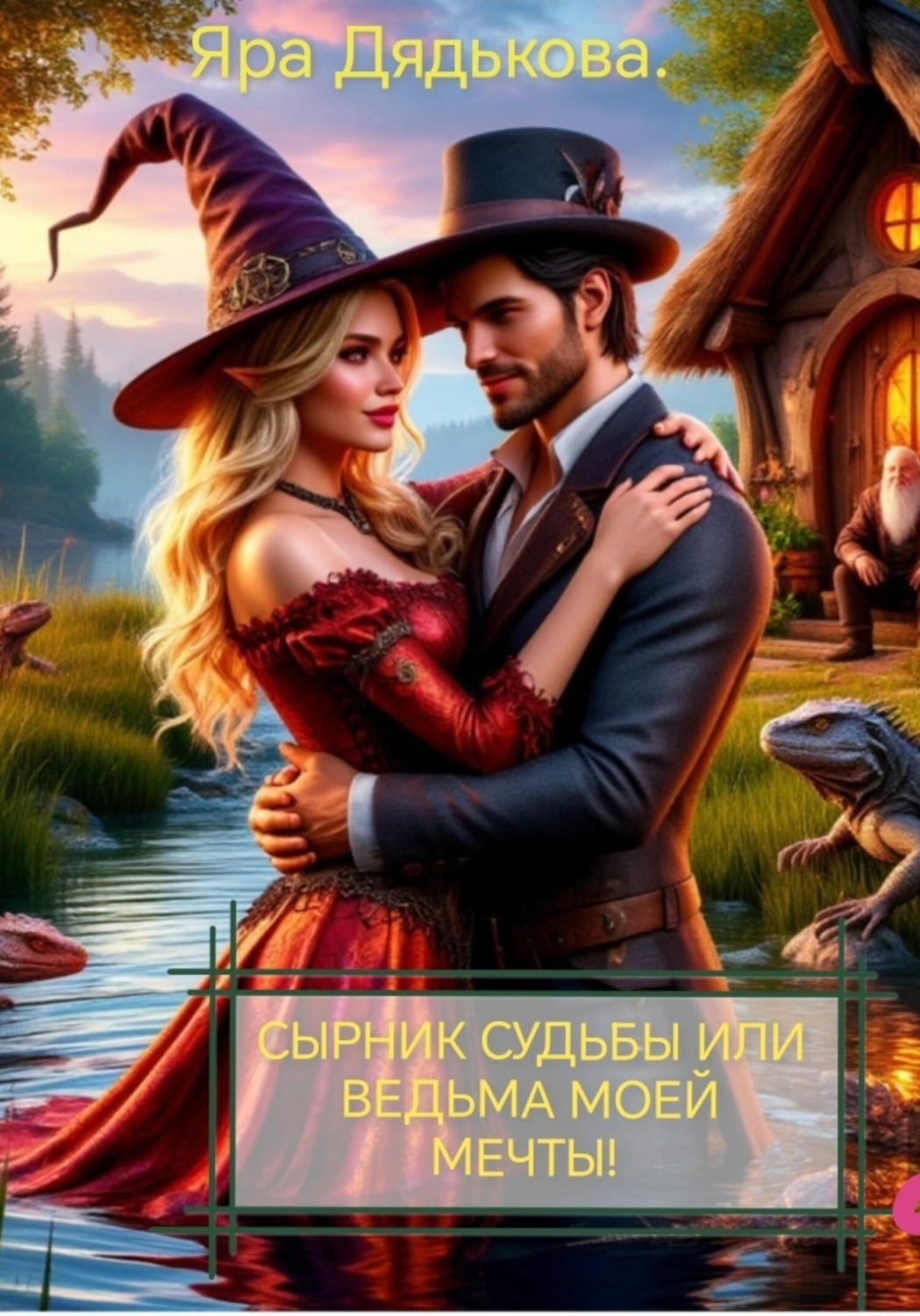 Обложка книги «Сырник судьбы, или Ведьма моей мечты»