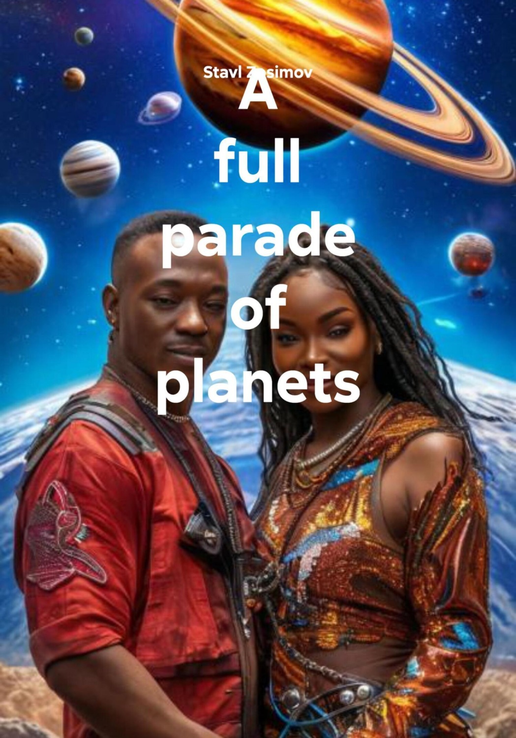 Обложка книги «A full parade of planets»