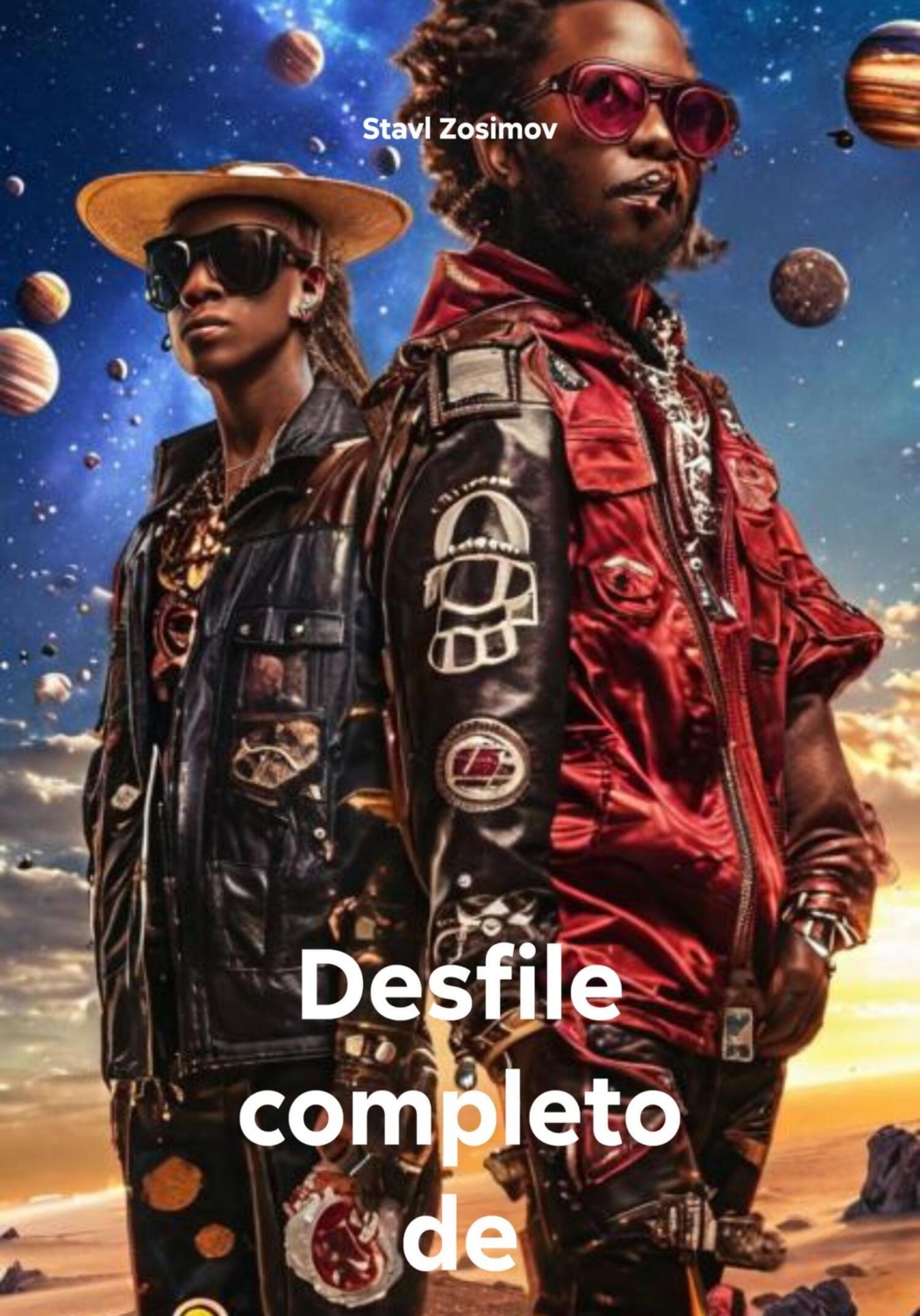 Обложка книги «Desfile completo de planetas»