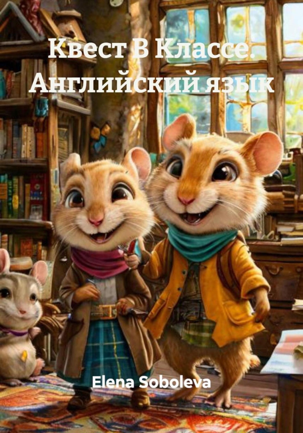 Обложка книги «Квест в классе. Английский язык»